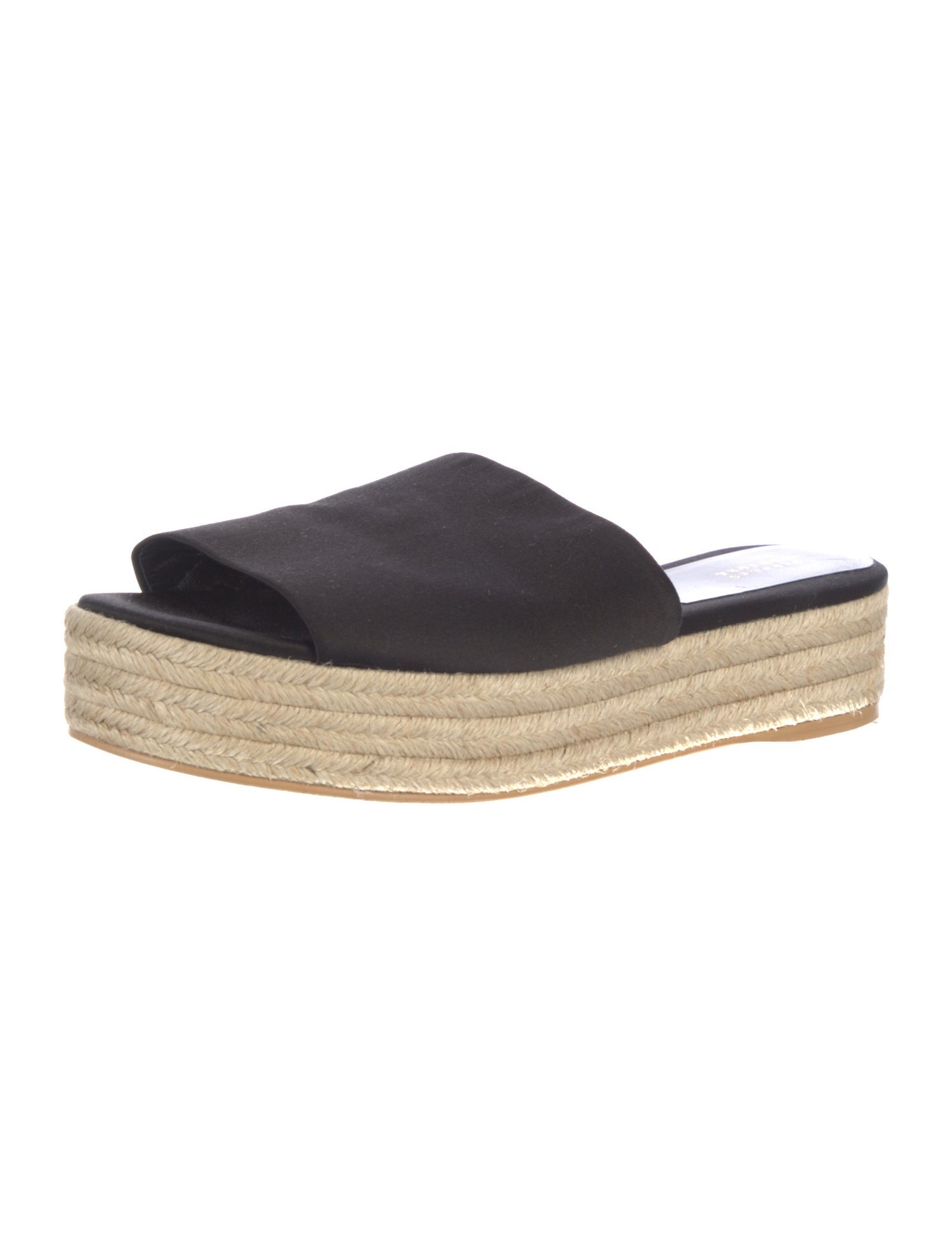 Barney's New York Satin Espadrilles