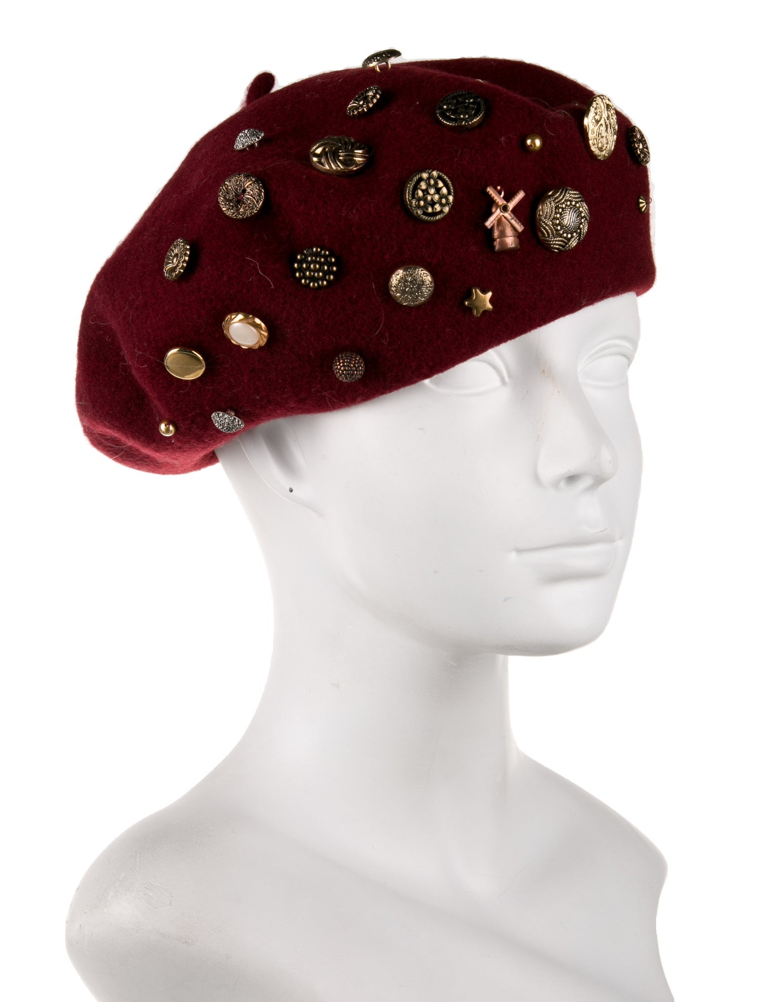 Barney's New York Wool Beret