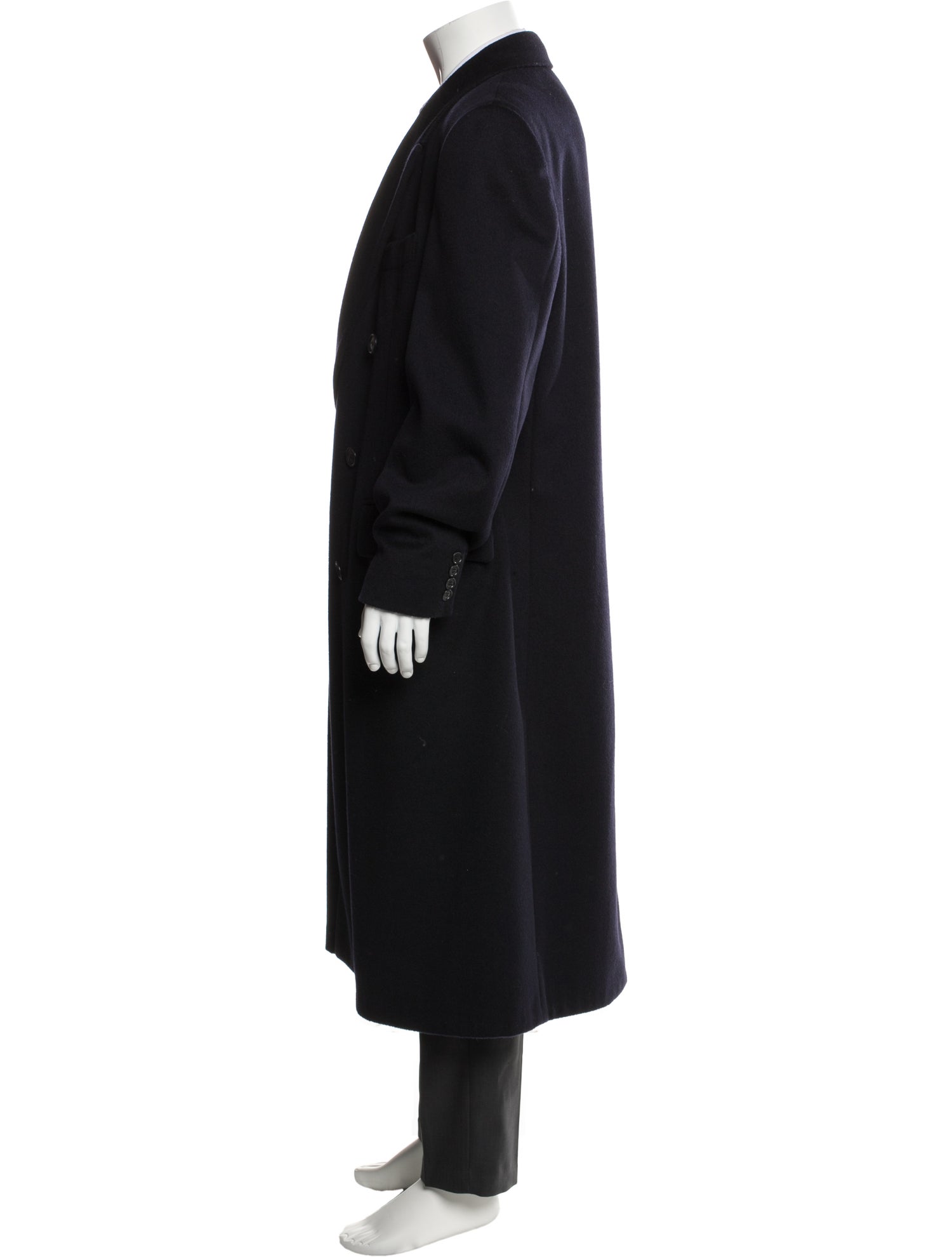 Barney's New York Wool Overcoat