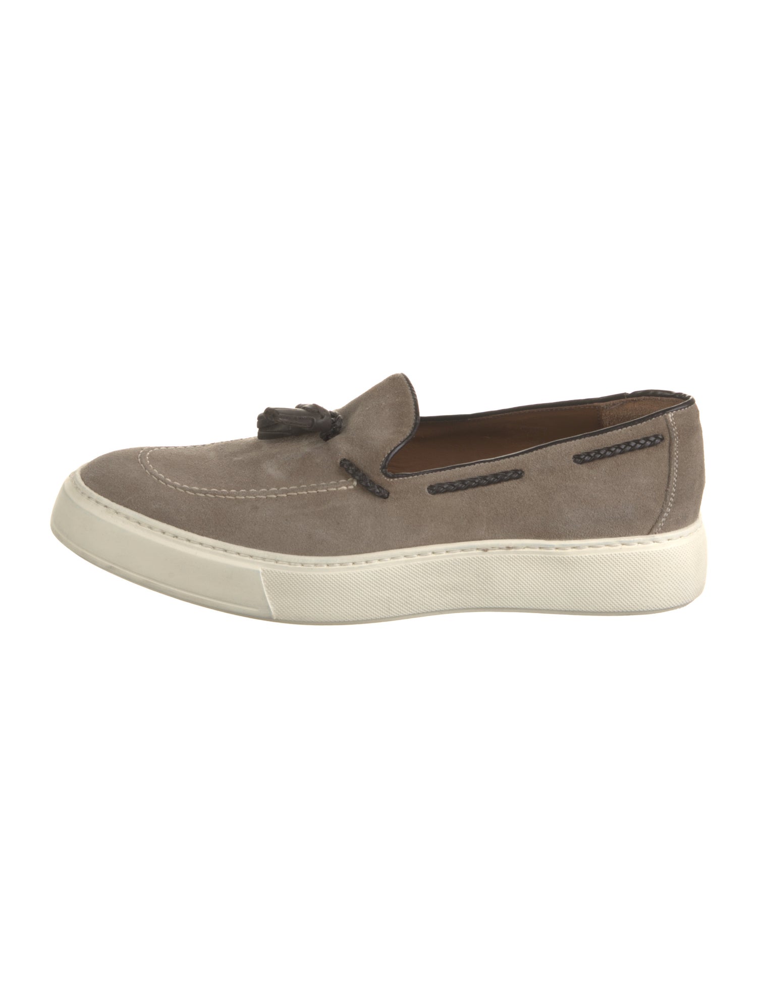 Barney's New York Suede Boat Shoes