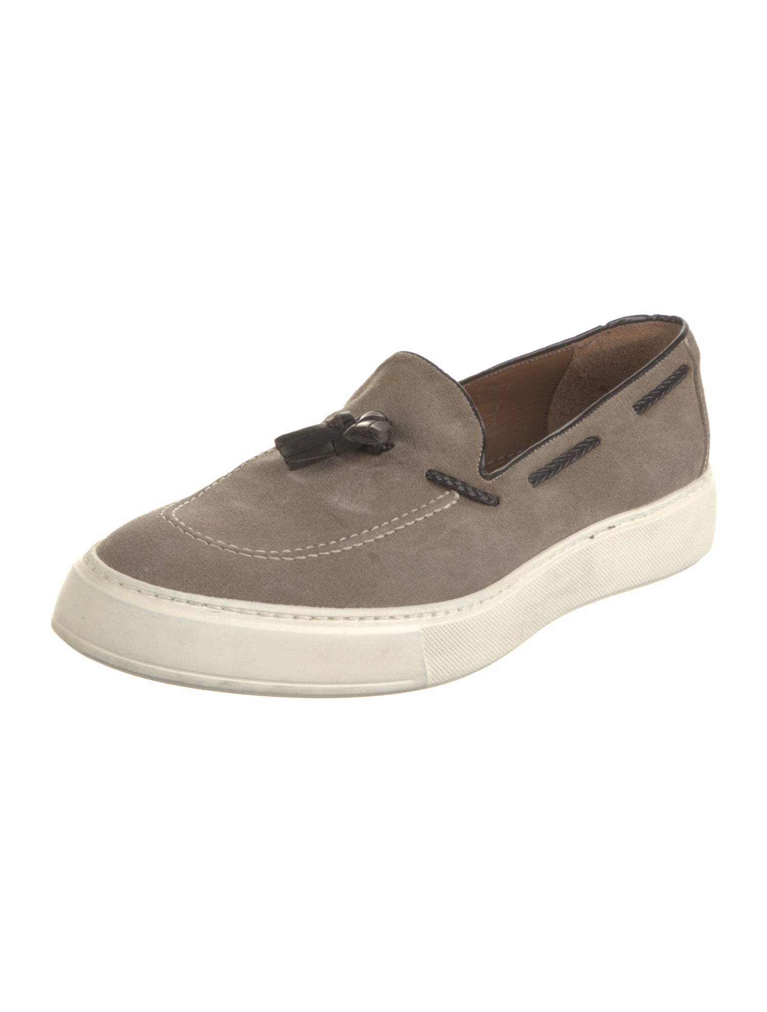 Barney's New York Suede Boat Shoes