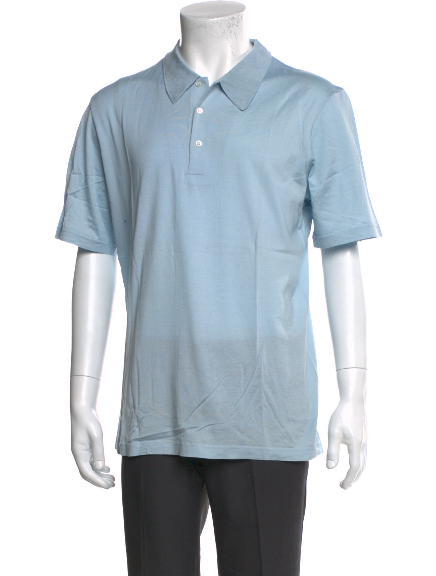 Barney's New York Collar Short Sleeve Polo Shirt