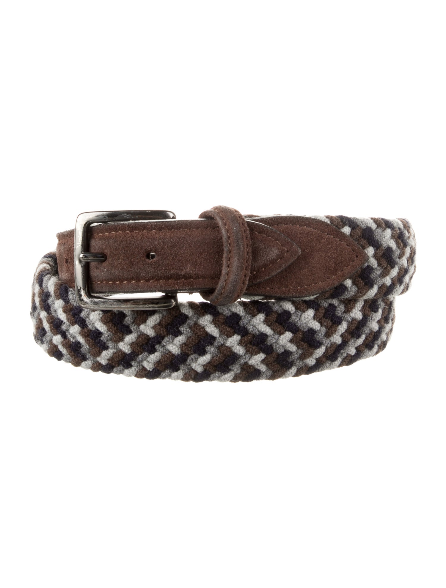 Barney's New York Braided Accents Waist Belt