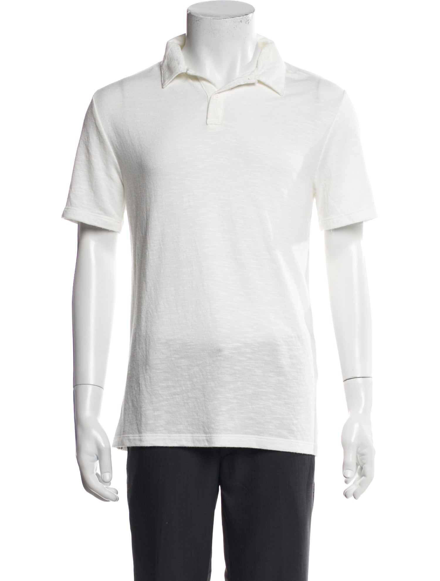 Barney's New York Collar Short Sleeve Polo Shirt