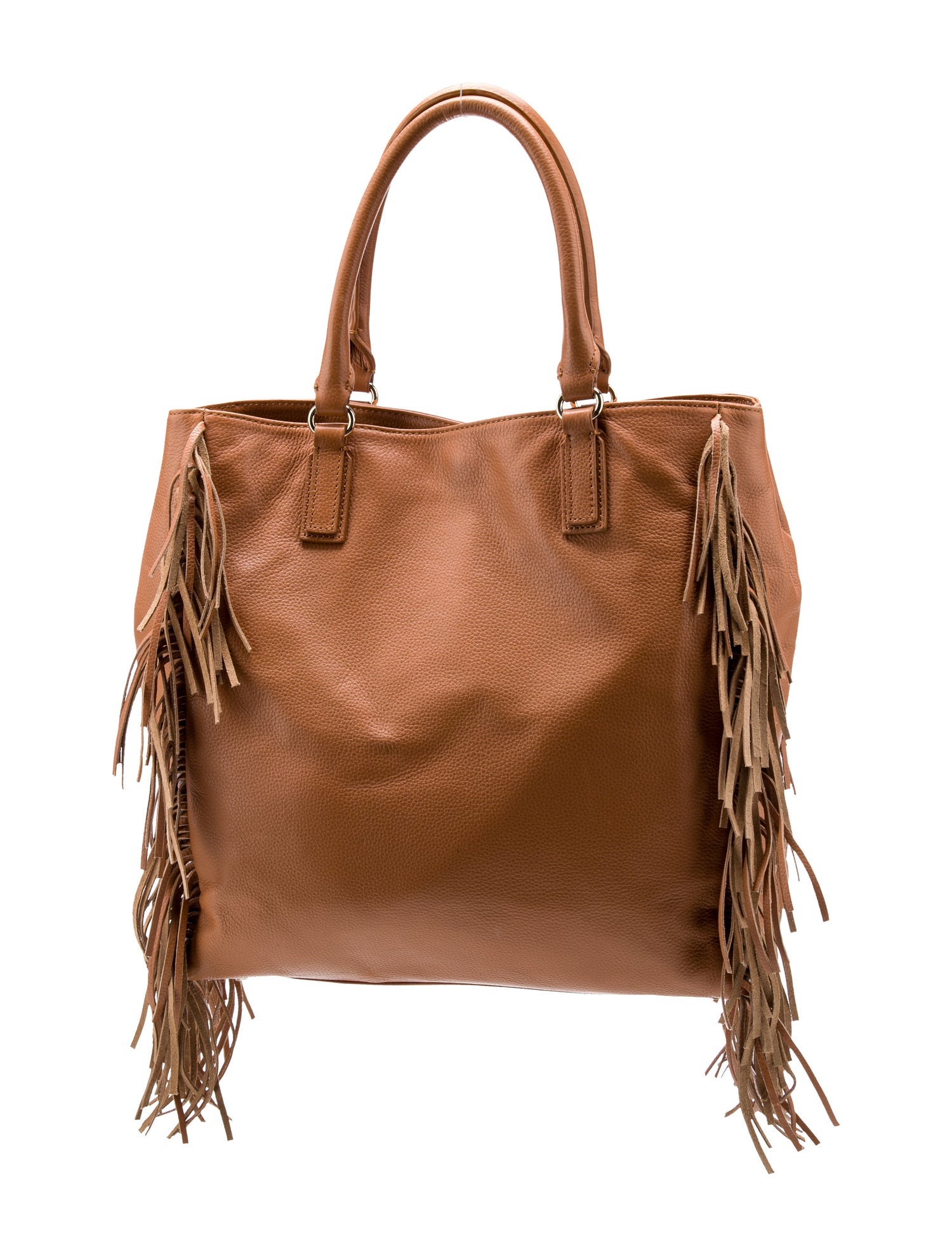 Barney's New York Leather Bucket Bag