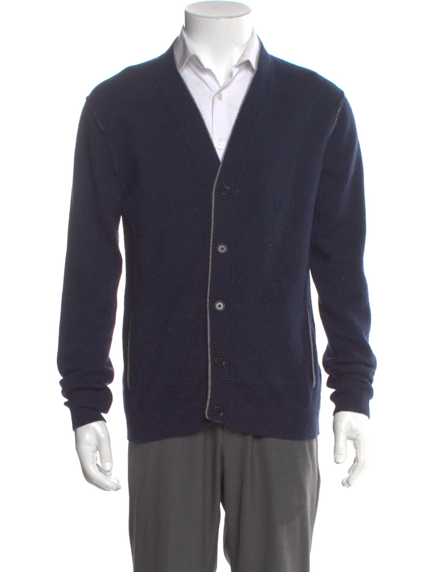 Barney's New York Cashmere V-Neck Cardigan