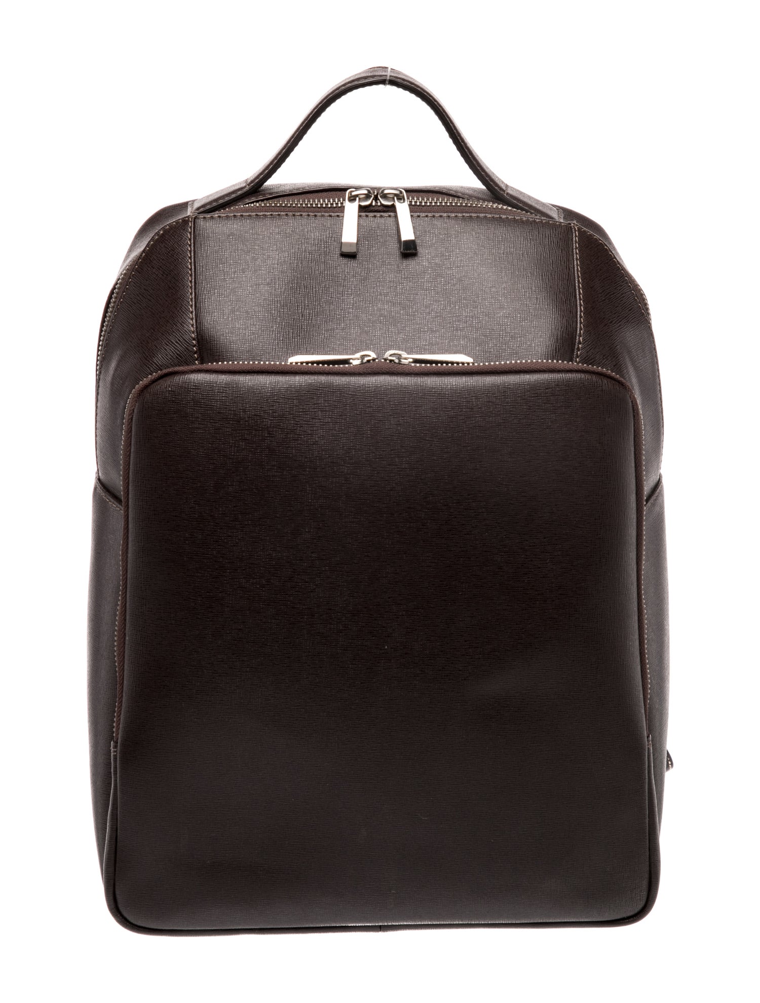 Barney's New York Leather Backpack