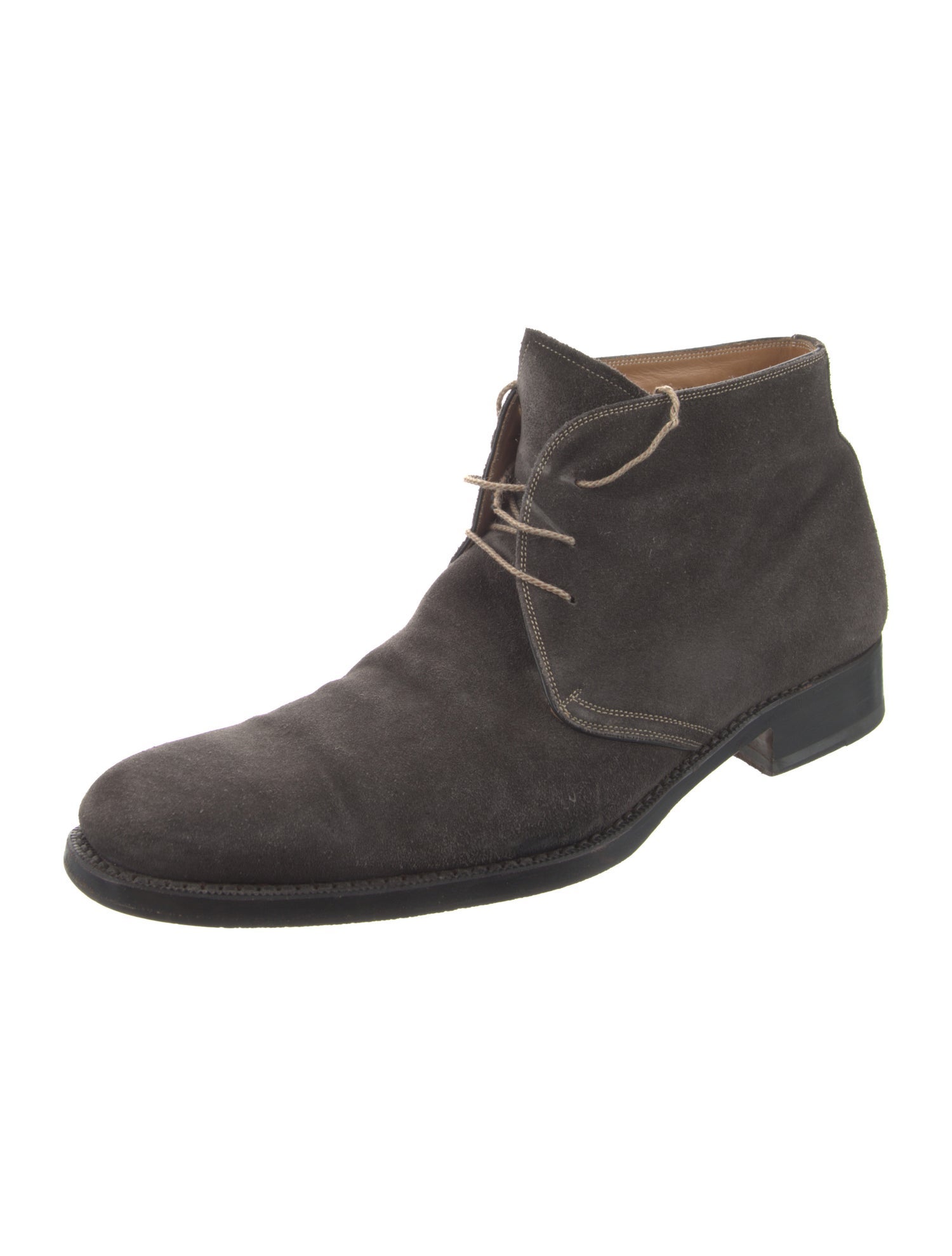 Barney's New York Suede Lace-Up Boots