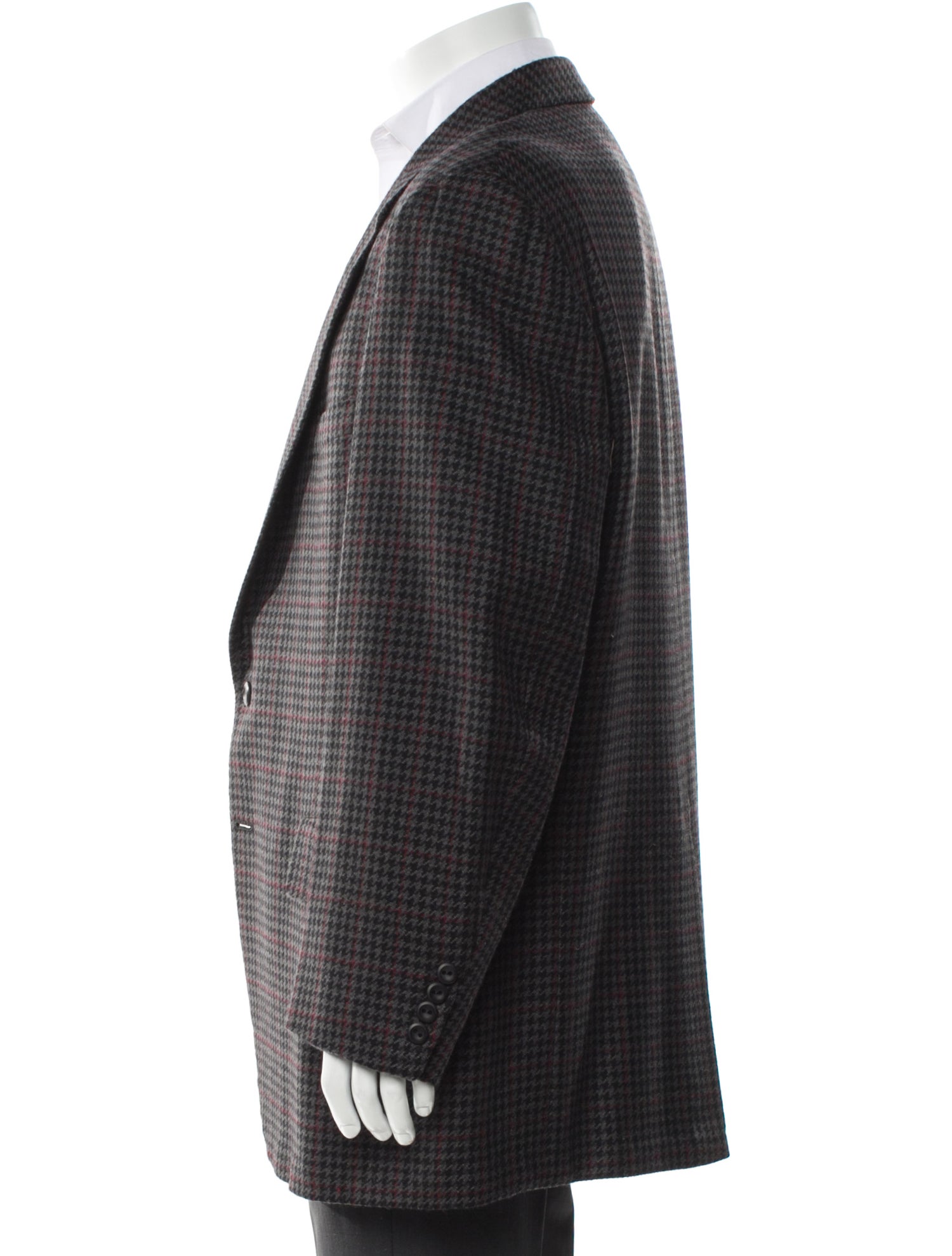 Barney's New York Houndstooth Print Blazer