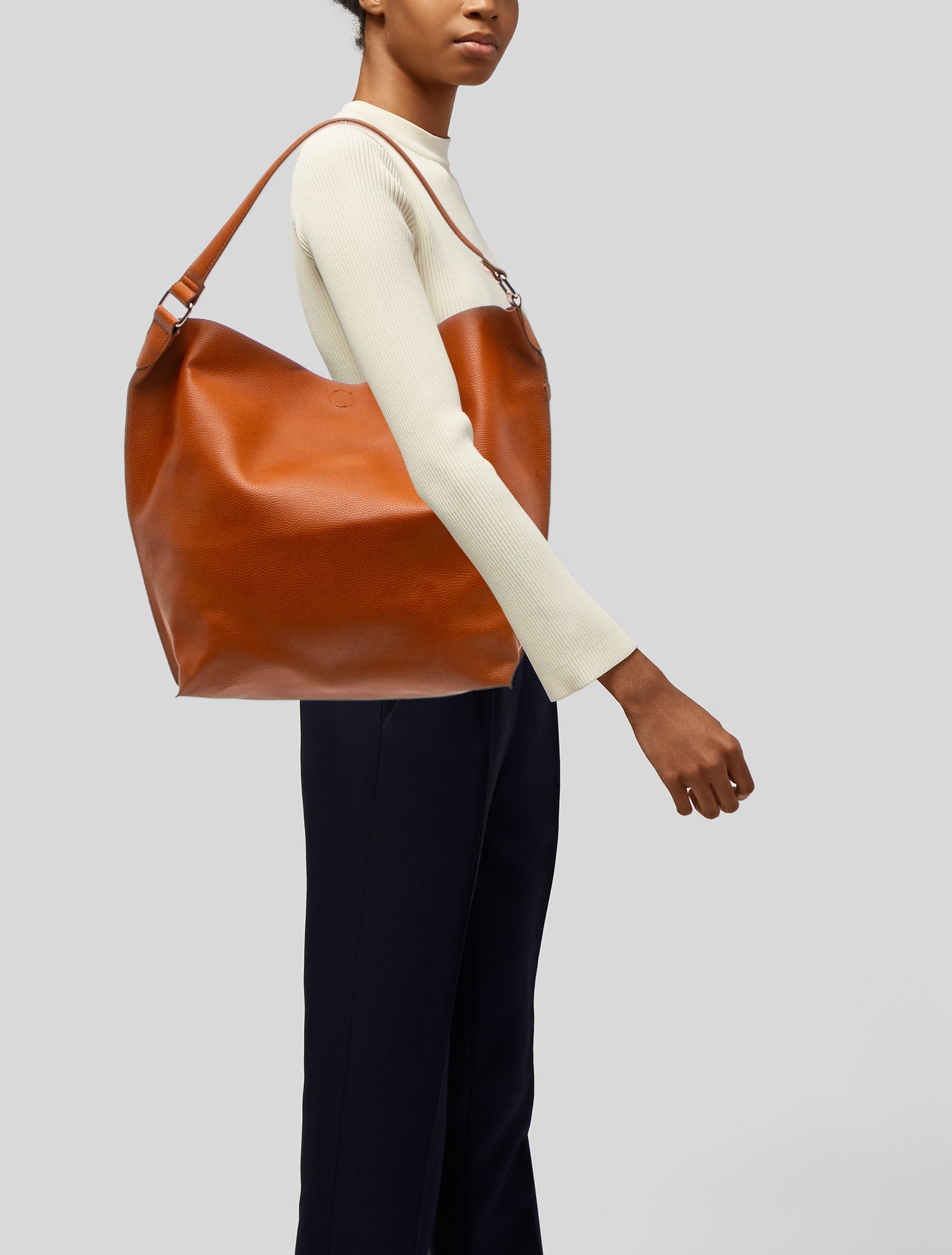 Barney's New York Leather Hobo w/ Tags