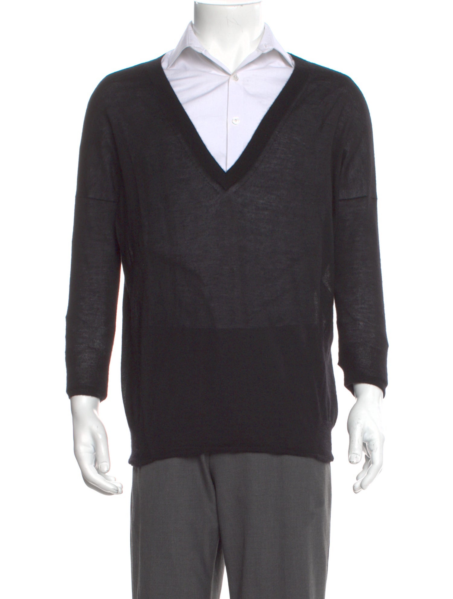 Barney's New York Cashmere V-Neck Pullover