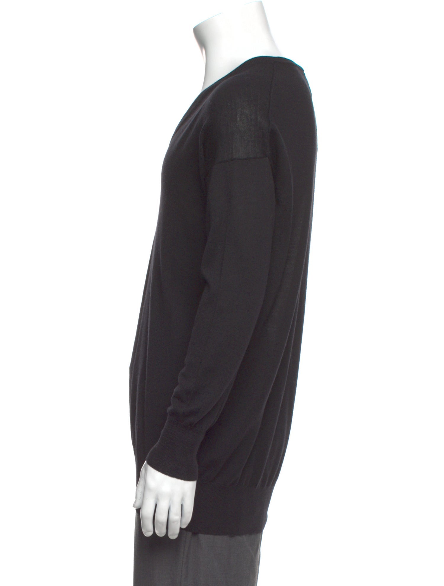 Barney's New York Merino Wool V-Neck Pullover