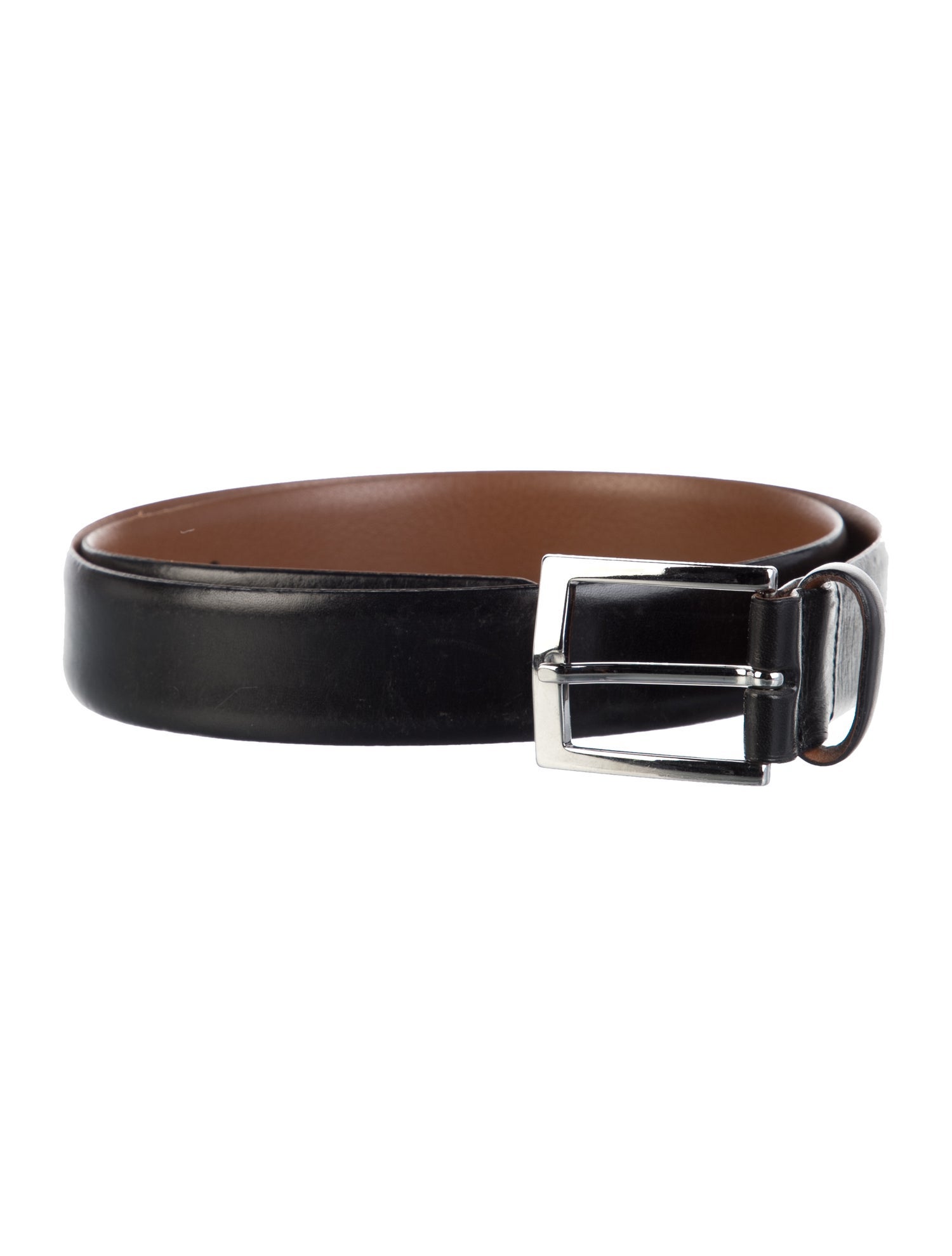 Barney's New York Skinny Leather Belt