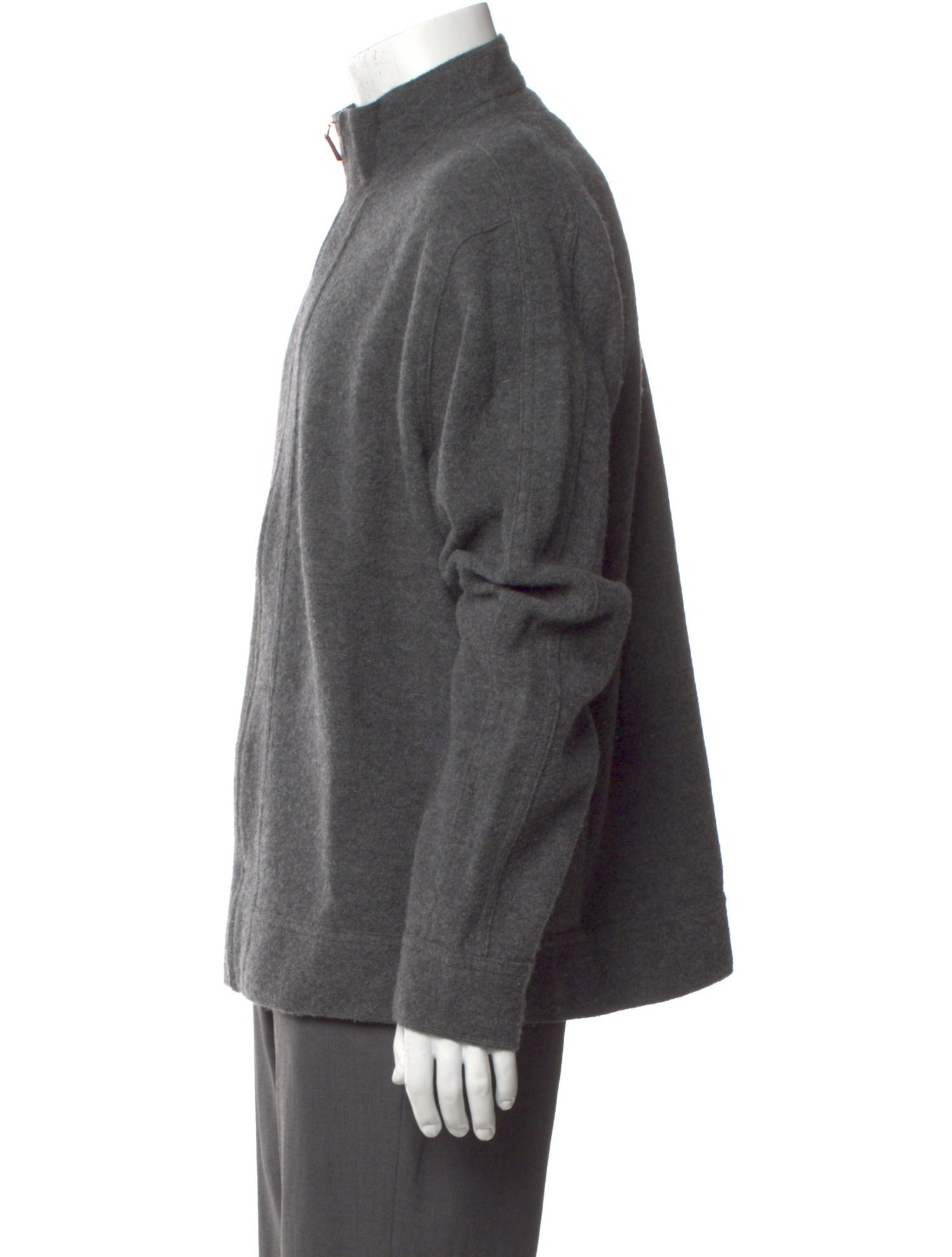 Barney's New York Merino Wool Mock Neck Pullover