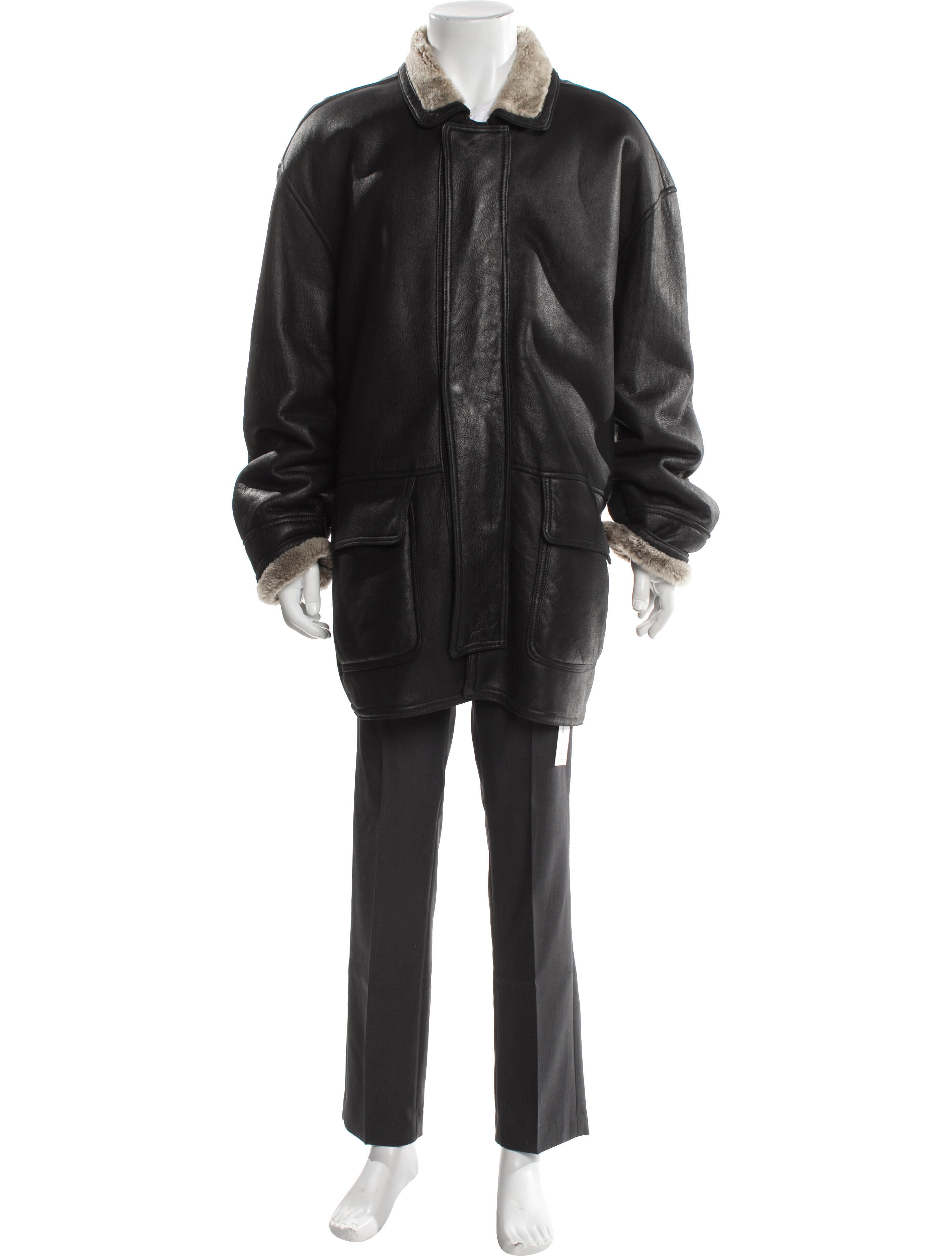 Barney's New York Shearling Parka