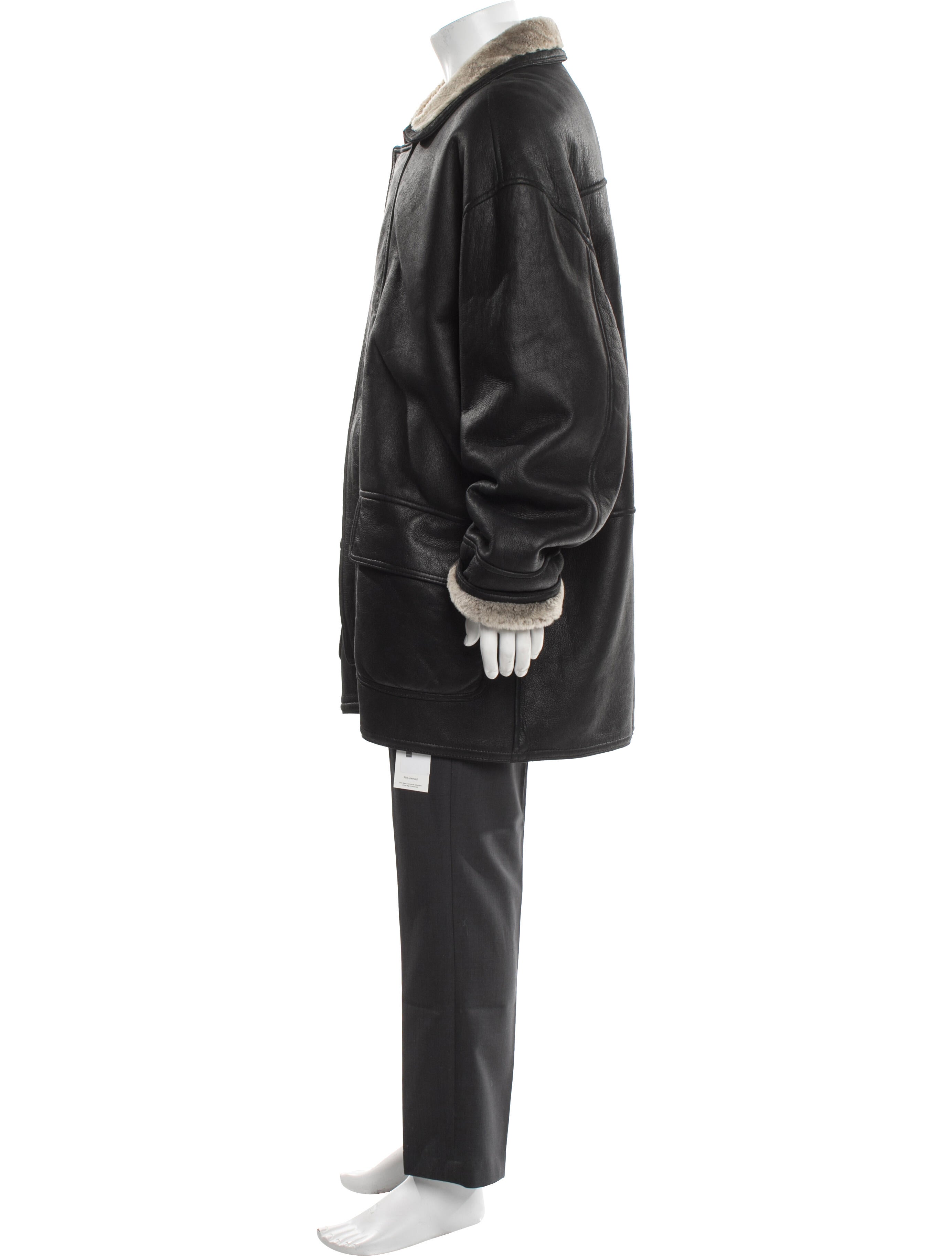 Barney's New York Shearling Parka