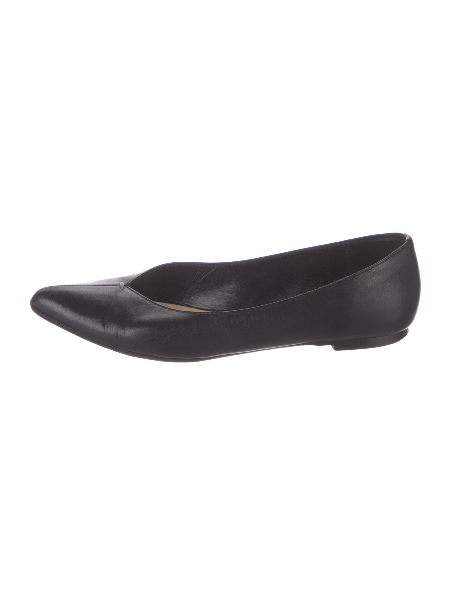 Barney's New York Leather Flats