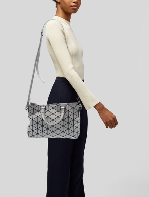 Bao Bao Issey Miyake Leather Shoulder Bag