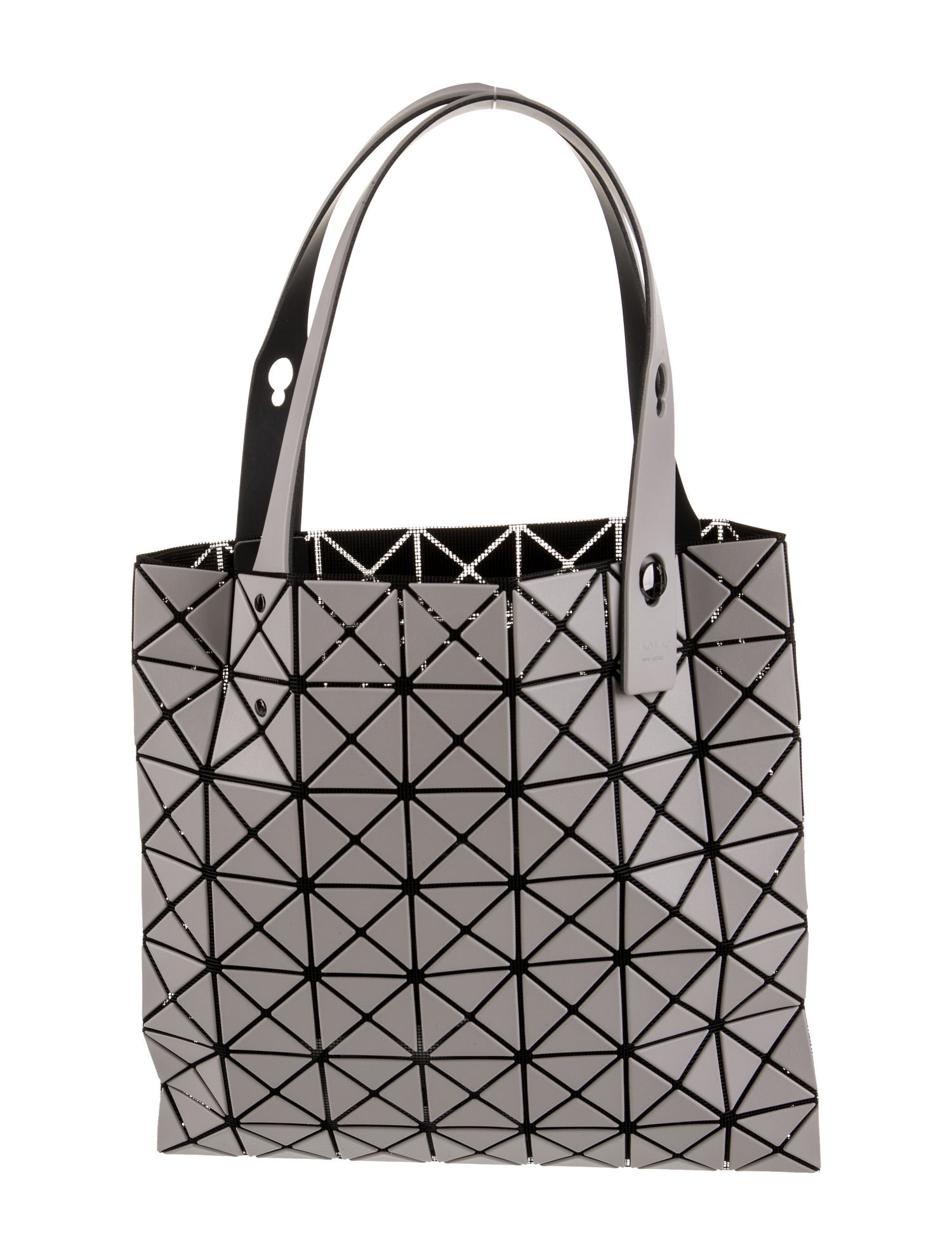 Bao Bao Issey Miyake Leather Tote
