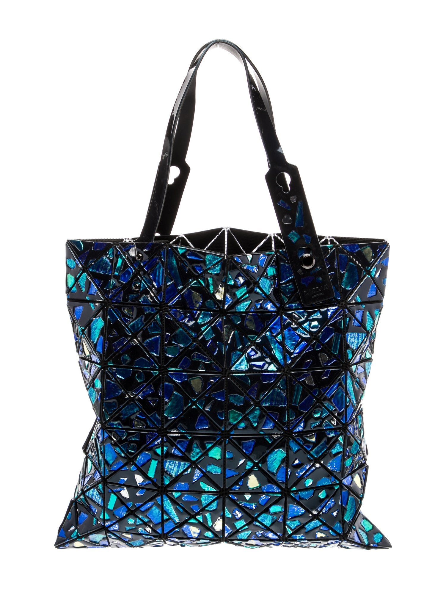 Bao Bao Issey Miyake Patent Leather Tote