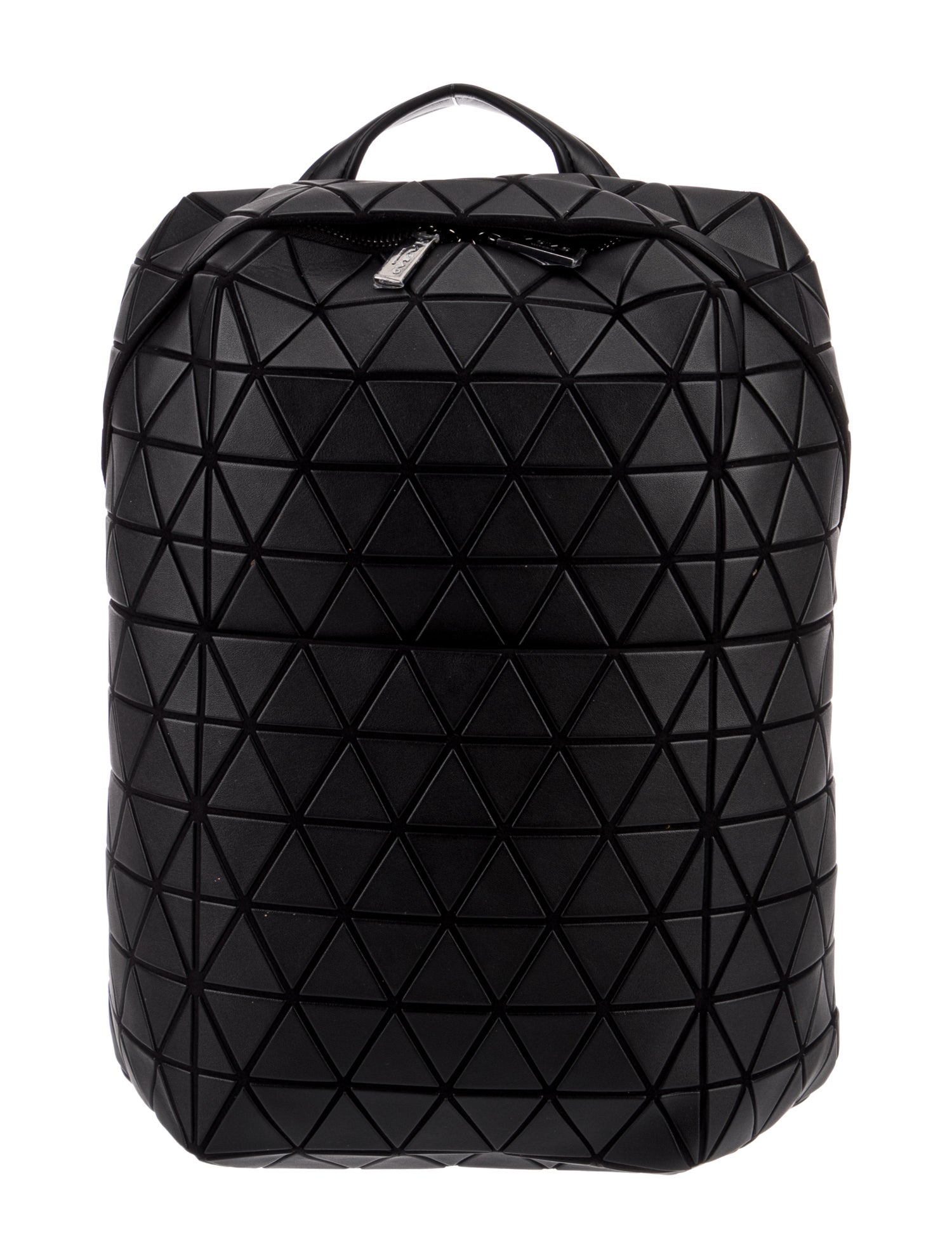 Bao Bao Issey Miyake Leather Backpack