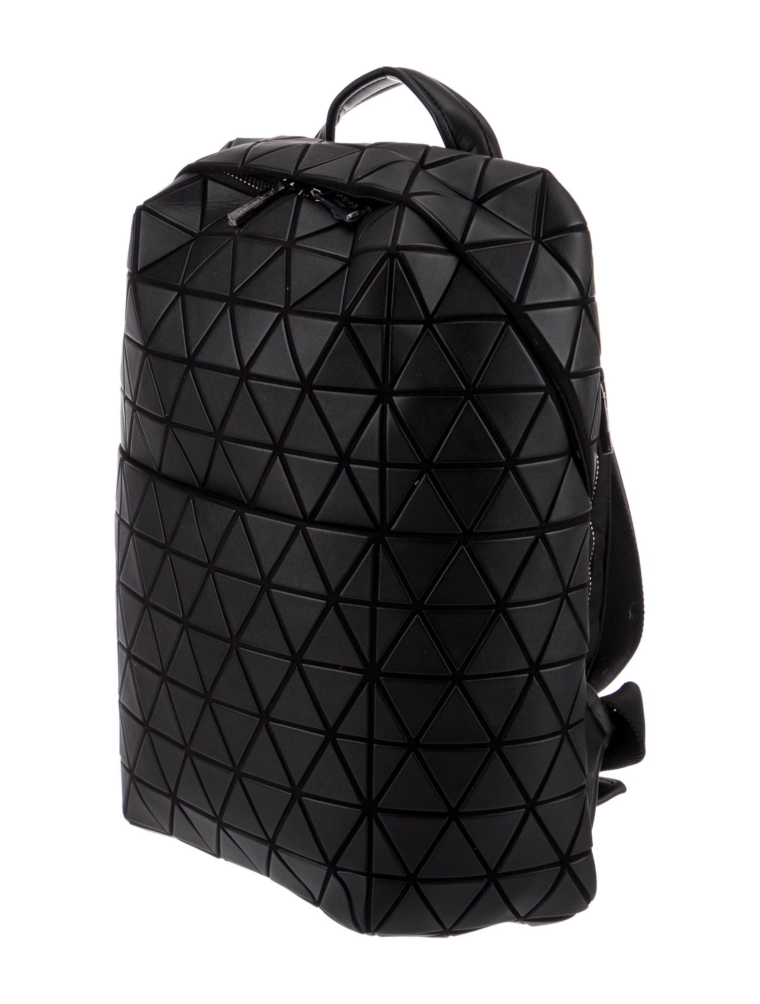 Bao Bao Issey Miyake Leather Backpack