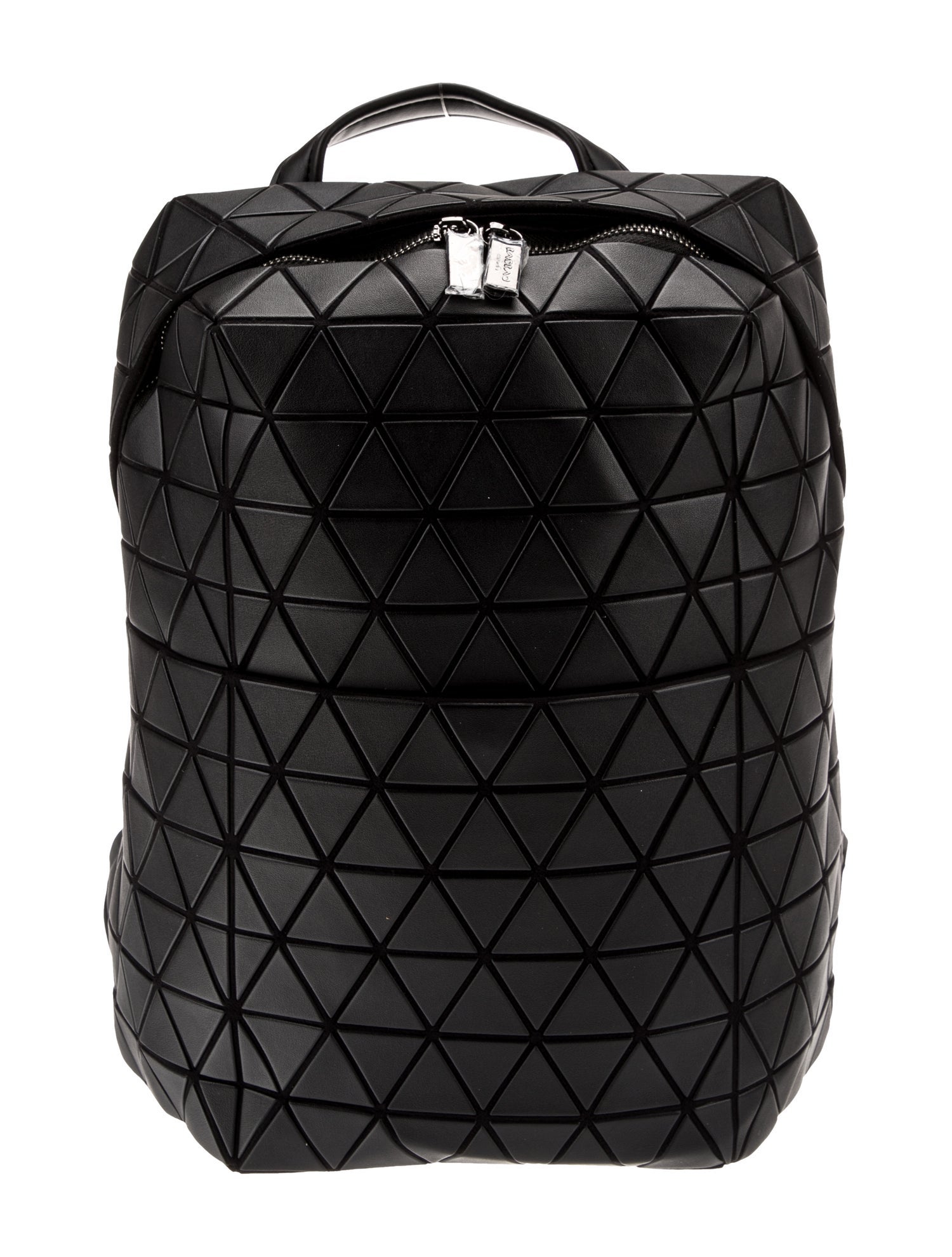Bao Bao Issey Miyake Leather Backpack