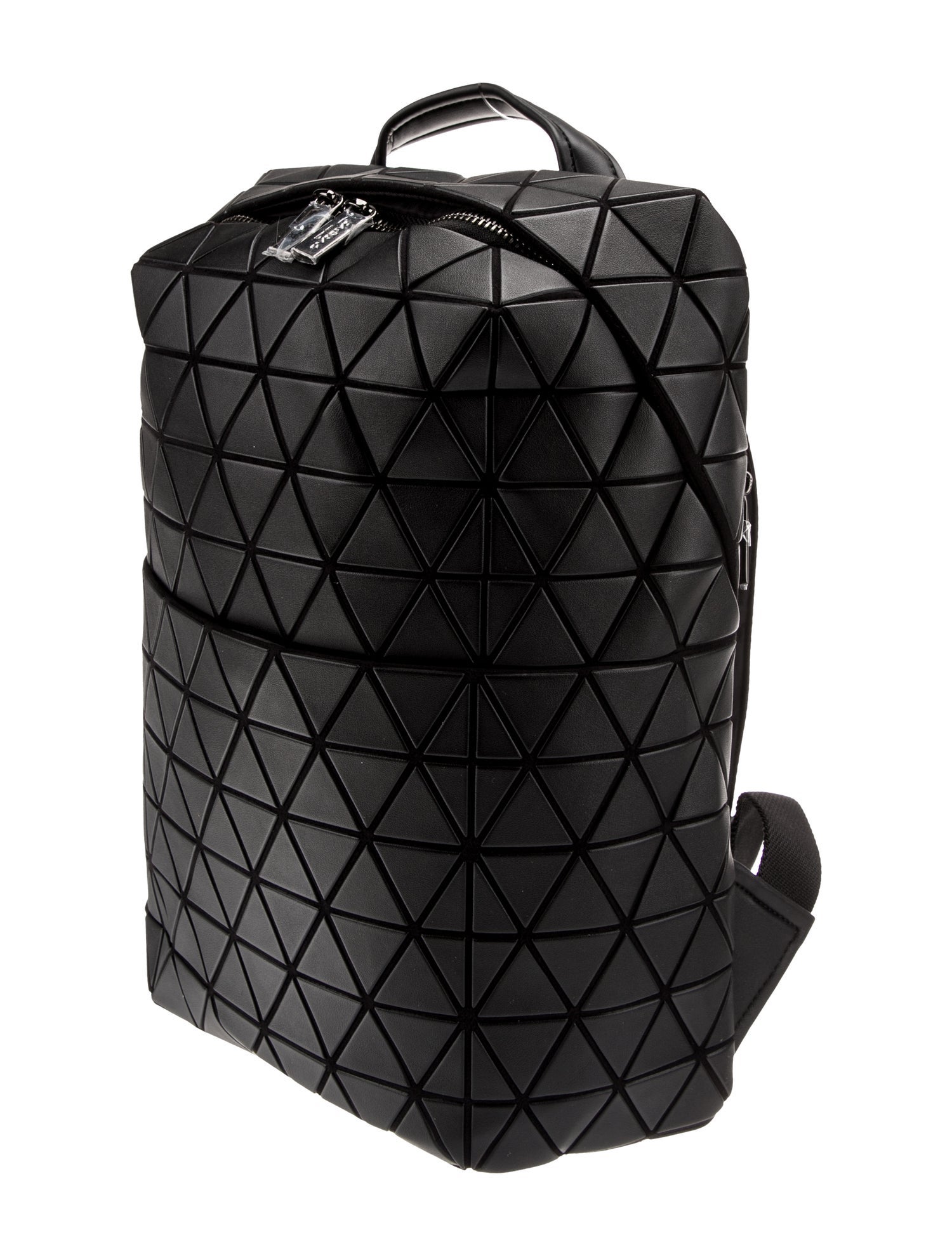 Bao Bao Issey Miyake Leather Backpack