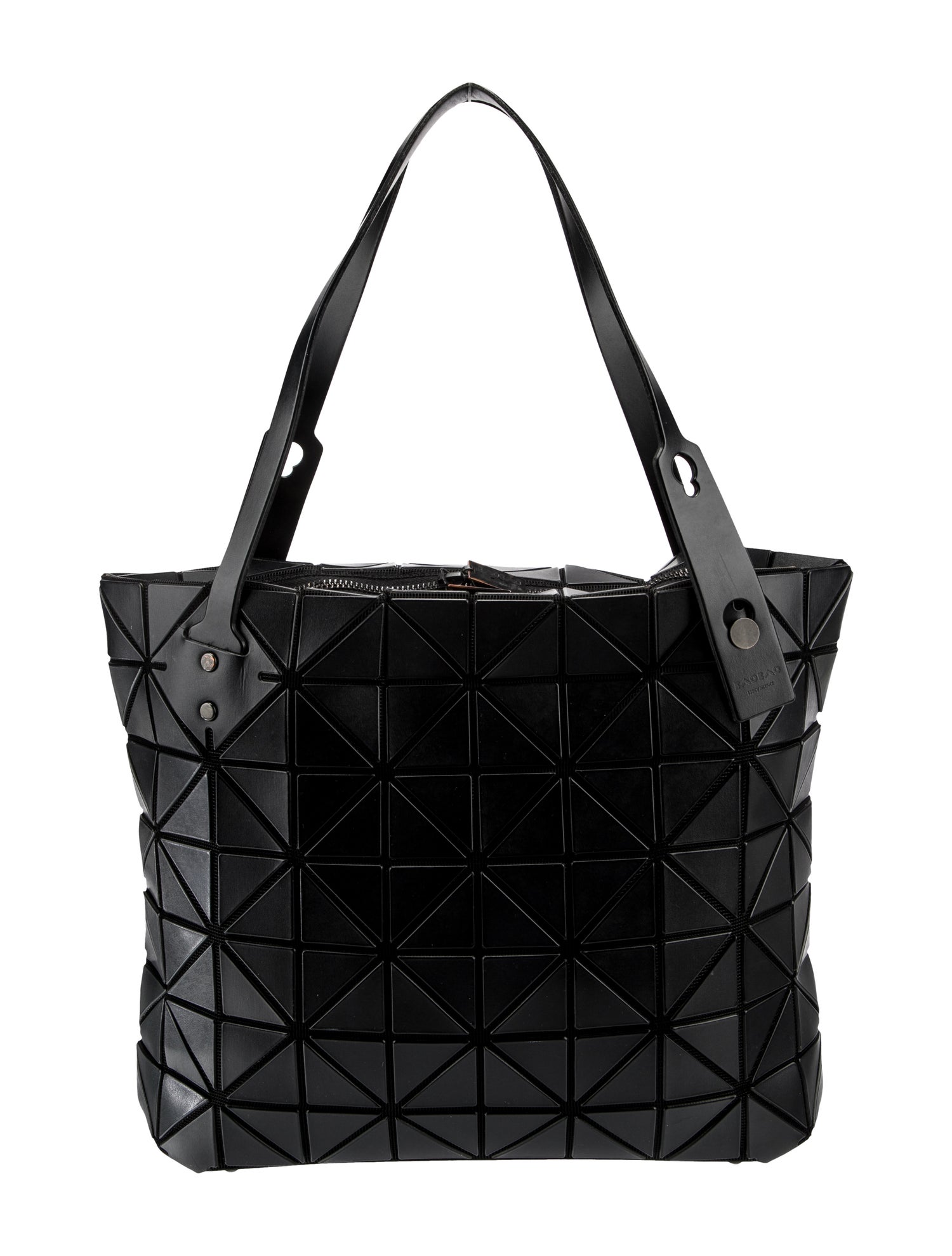 Bao Bao Issey Miyake Leather Messenger Bag