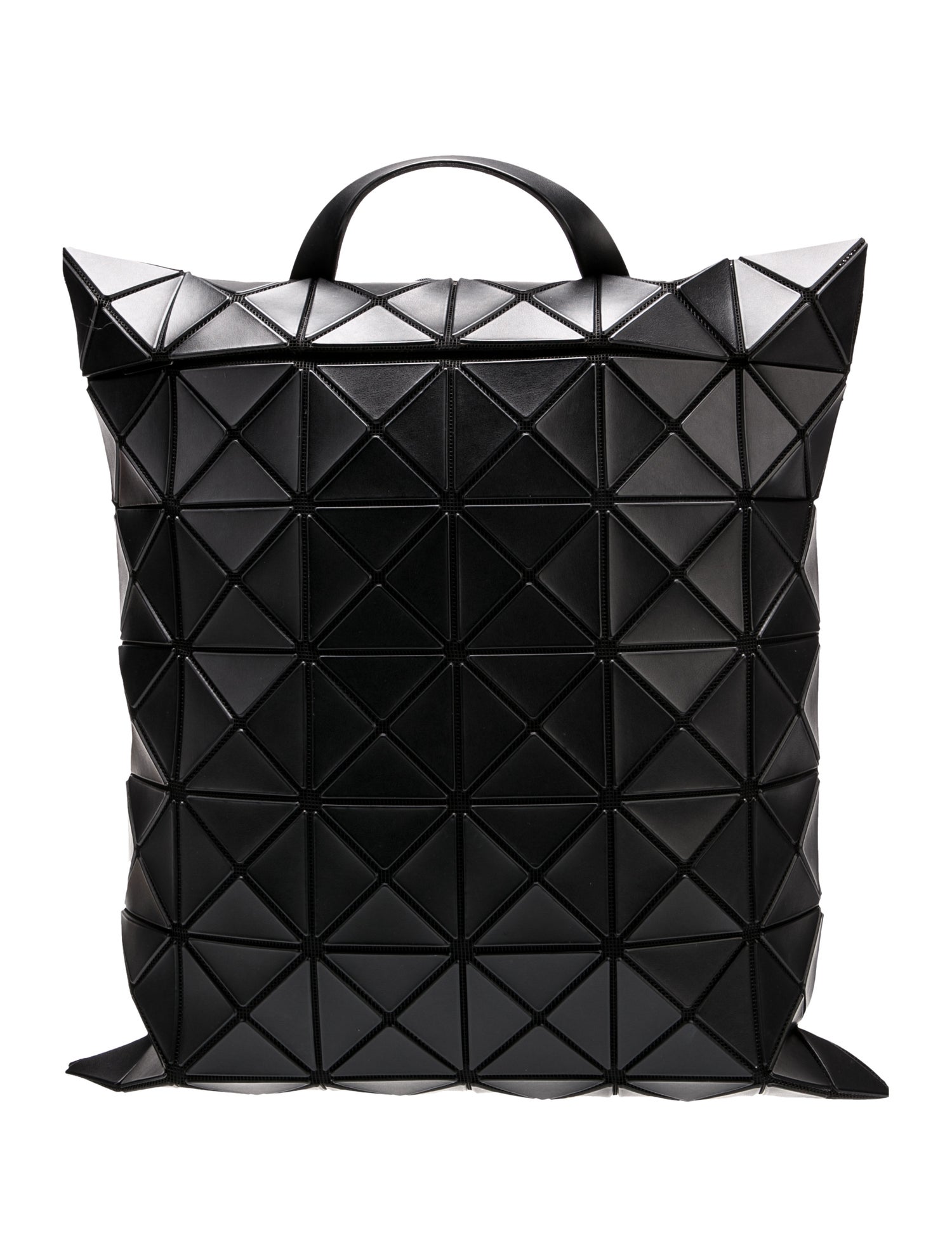 Bao Bao Issey Miyake Leather Backpack
