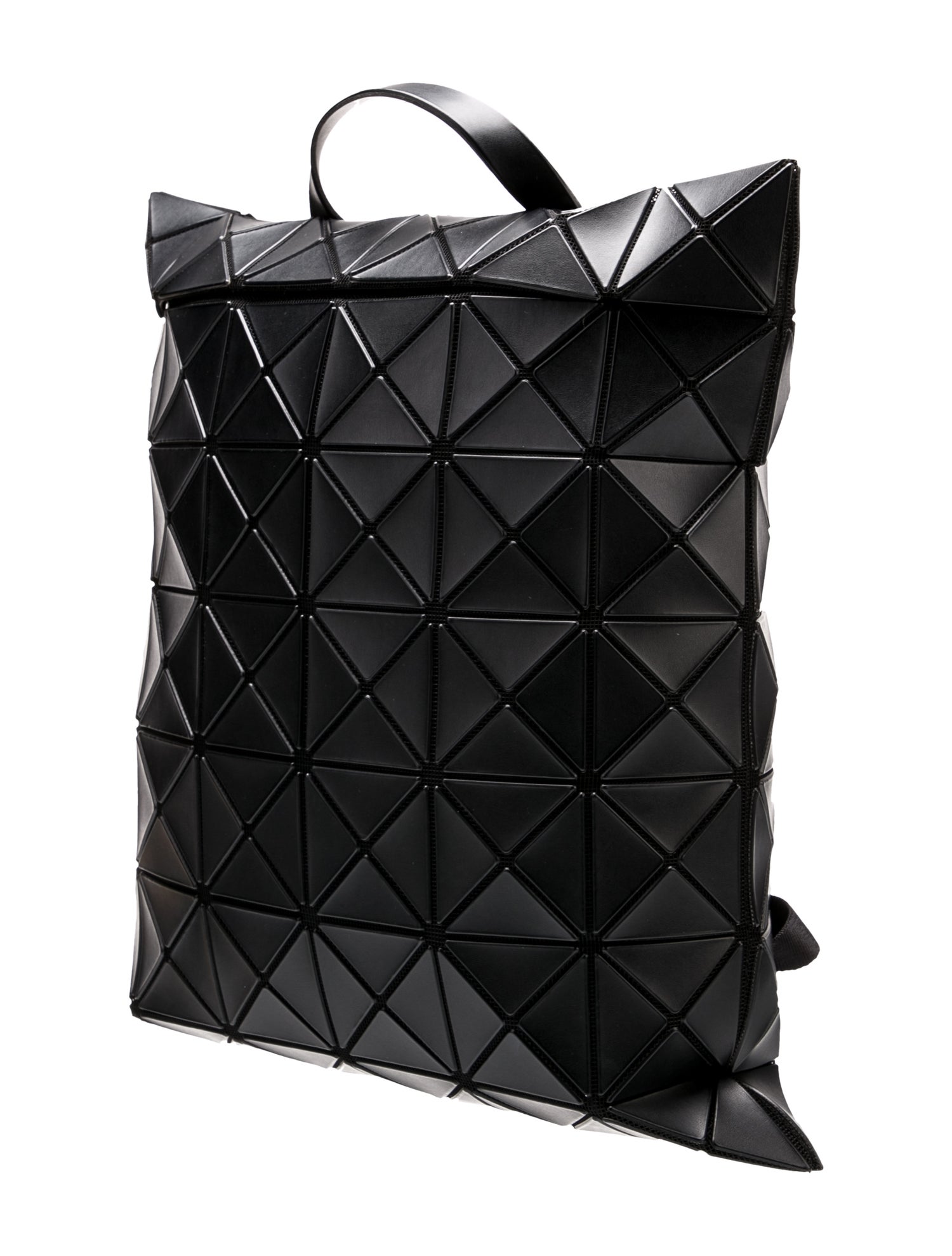 Bao Bao Issey Miyake Leather Backpack