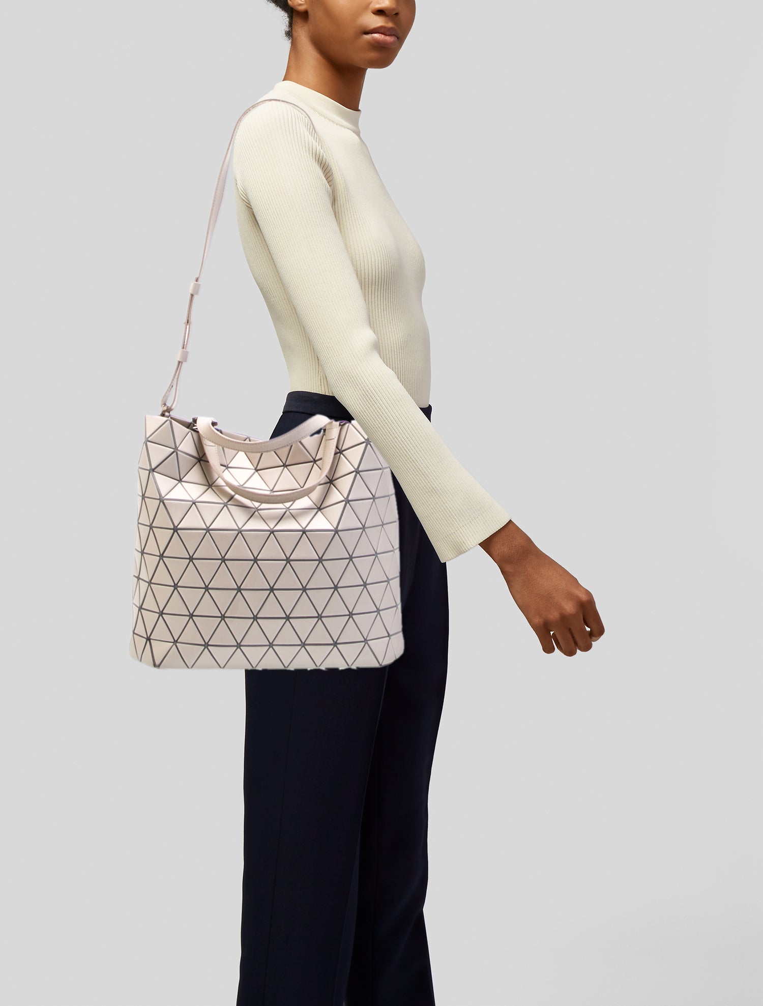 Bao Bao Issey Miyake PVC Shoulder Bag