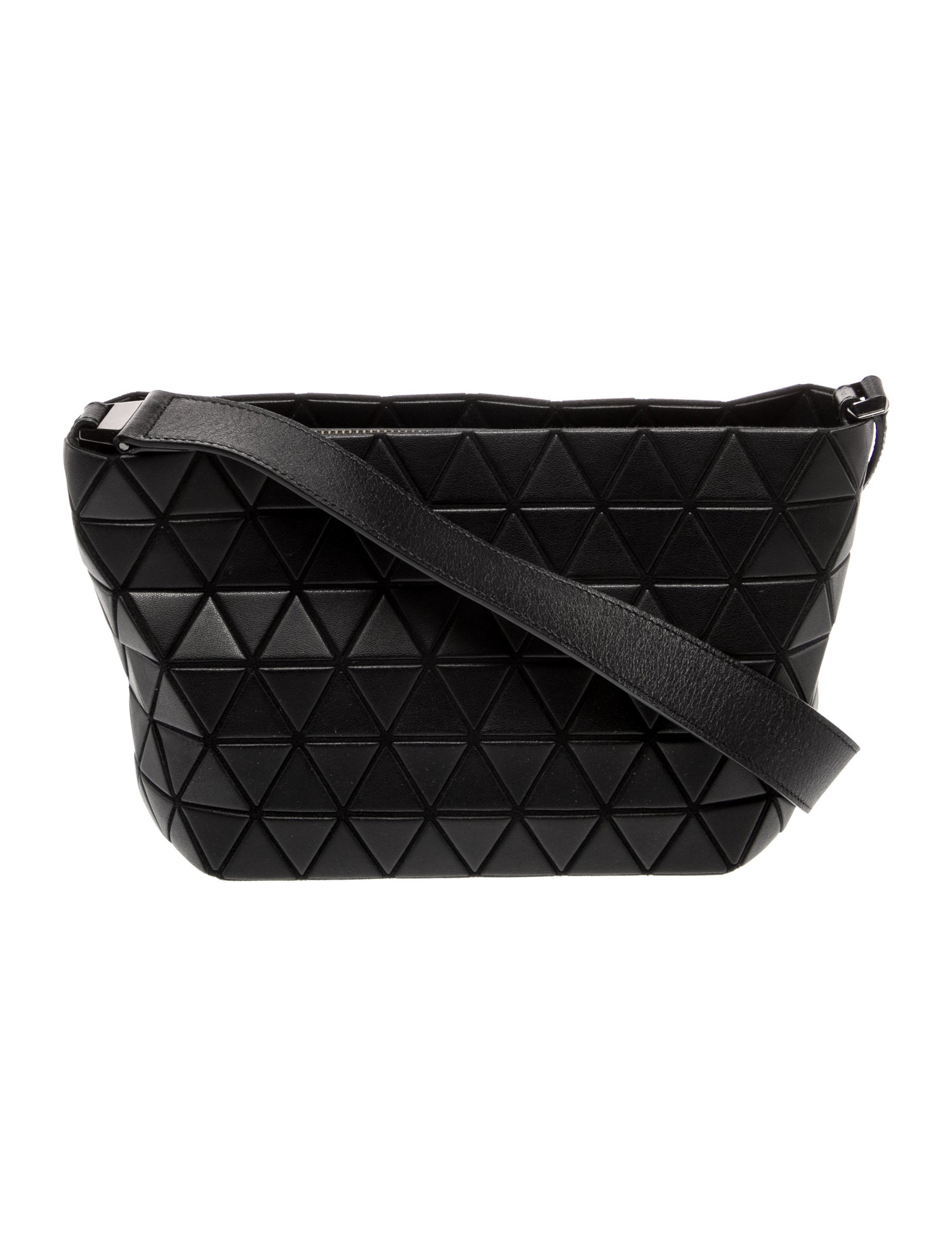 Bao Bao Issey Miyake Leather Crossbody Bag