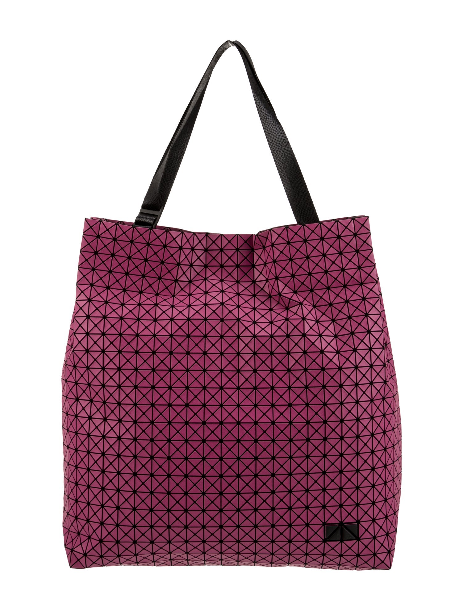 Bao Bao Issey Miyake Leather Tote