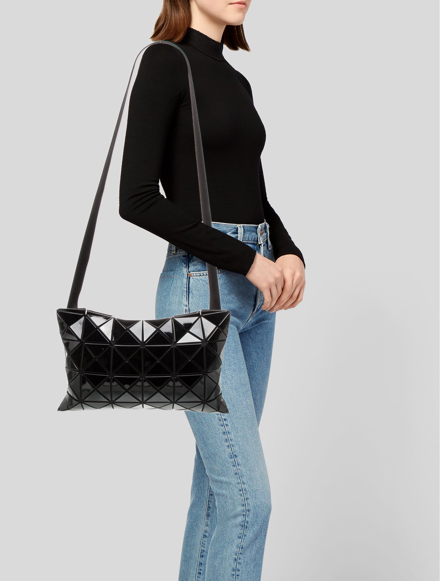 Bao Bao Issey Miyake PVC Shoulder Bag