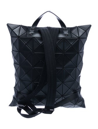 Bao Bao Issey Miyake Leather Backpack