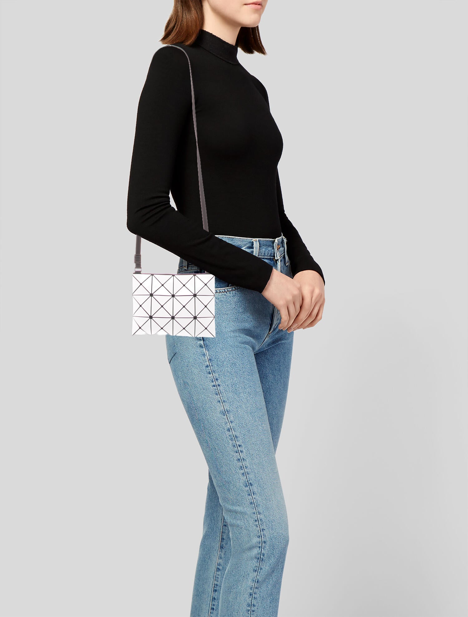 Bao Bao Issey Miyake PVC Clutch