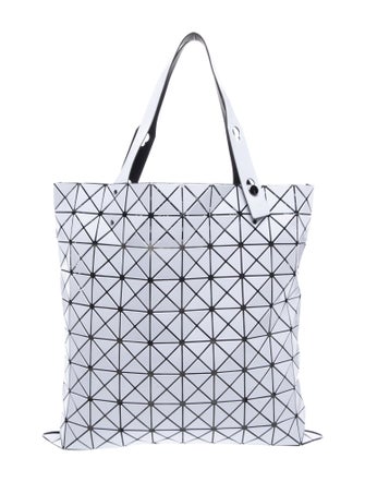 Bao Bao Issey Miyake Patent Leather Top Handle Bag