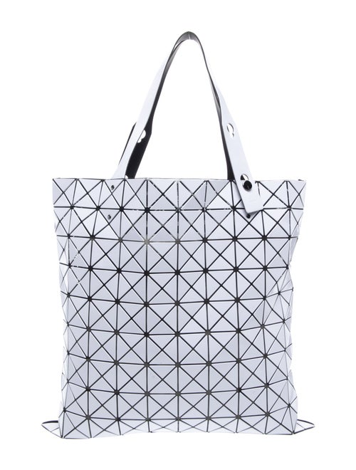 Bao Bao Issey Miyake Patent Leather Top Handle Bag