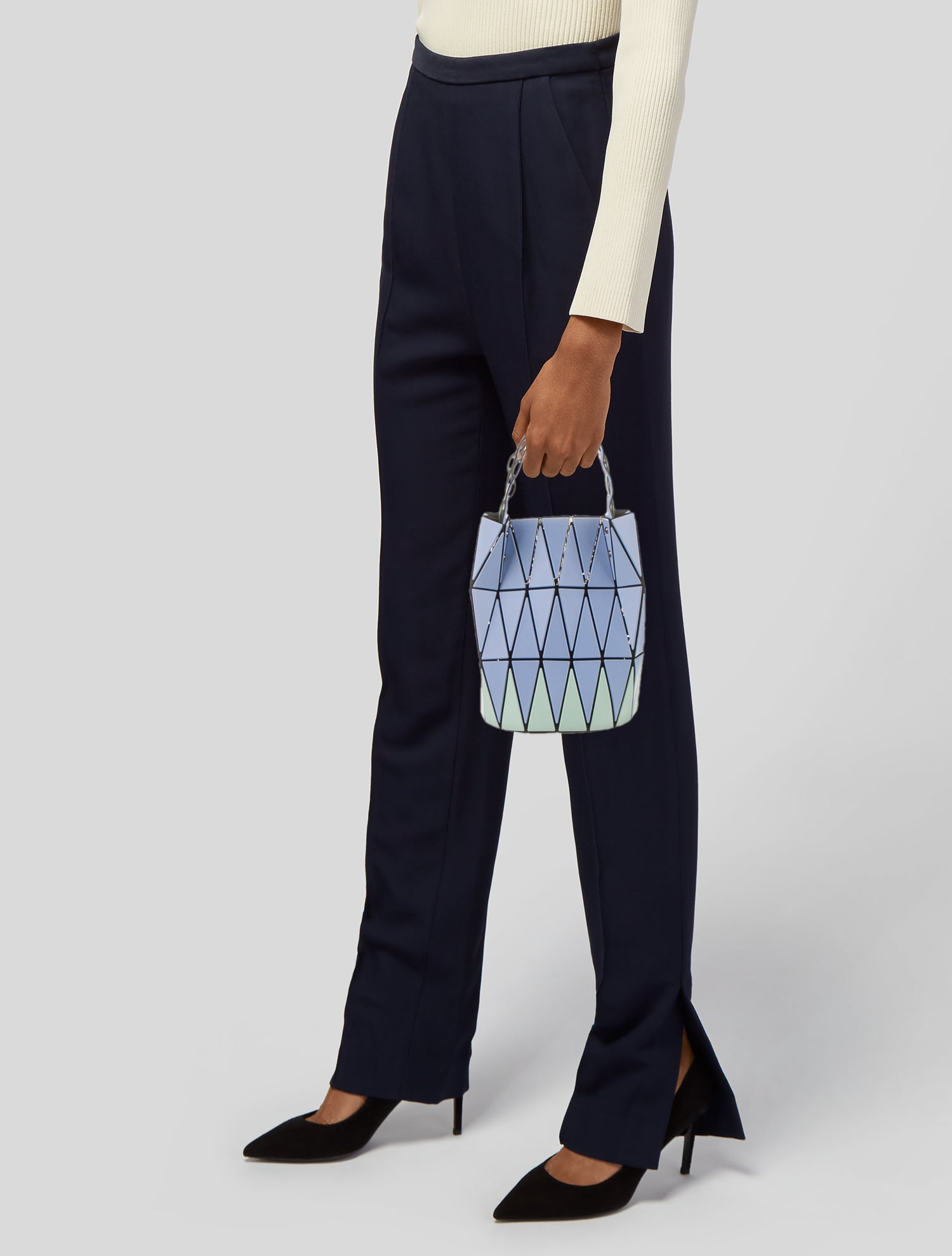 Bao Bao Issey Miyake Rubber Bucket Bag