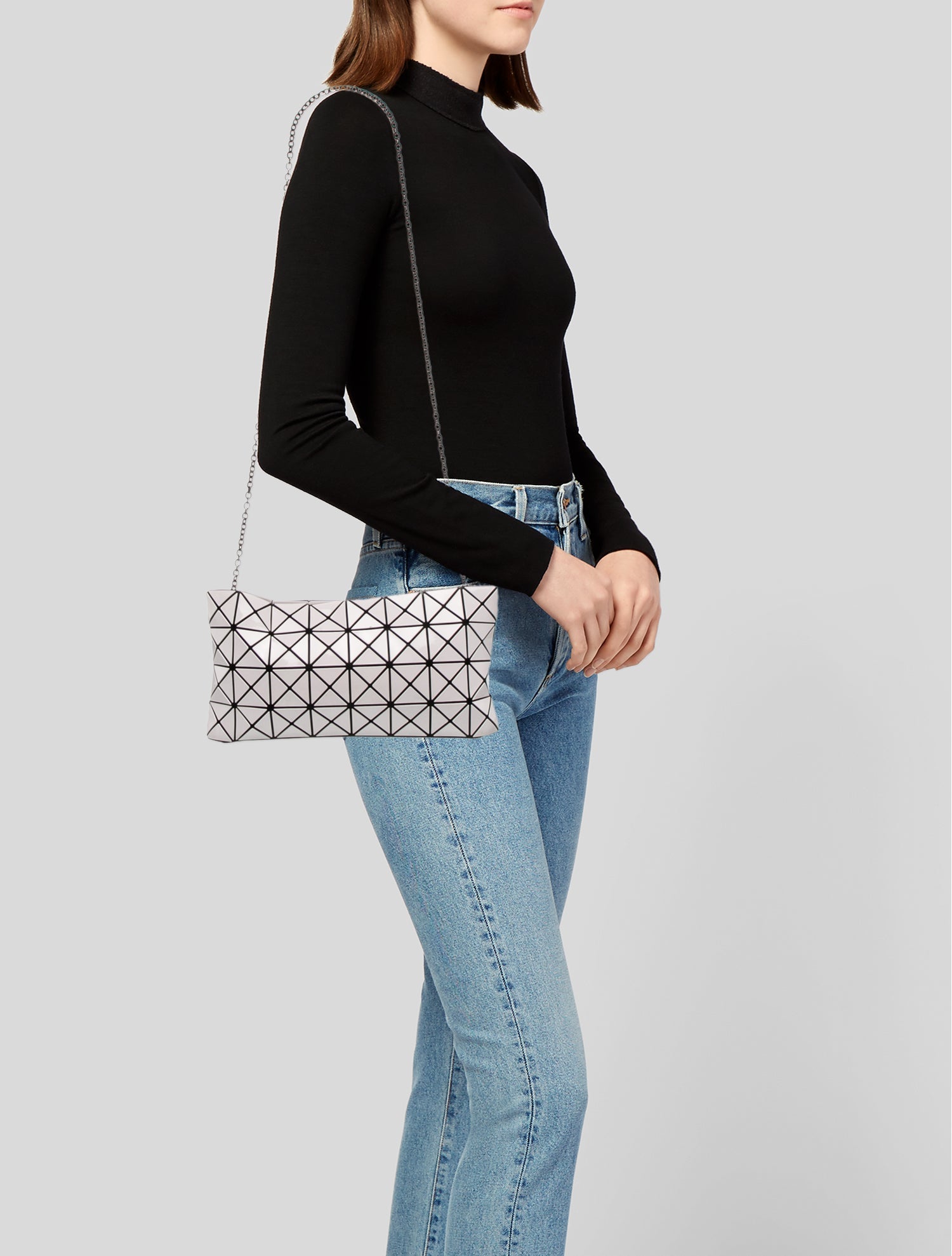 Bao Bao Issey Miyake PVC Clutch