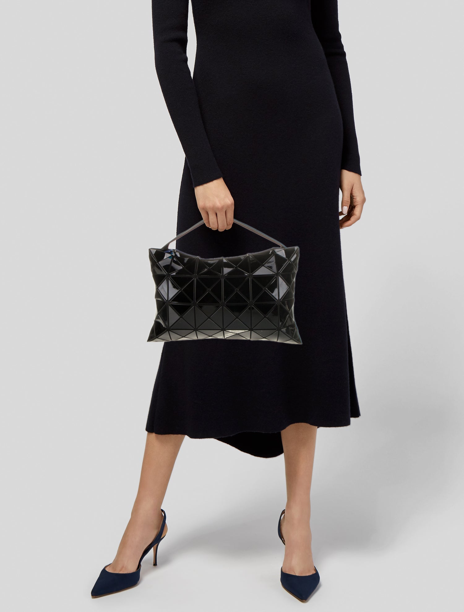 Bao Bao Issey Miyake Rubber Hobo