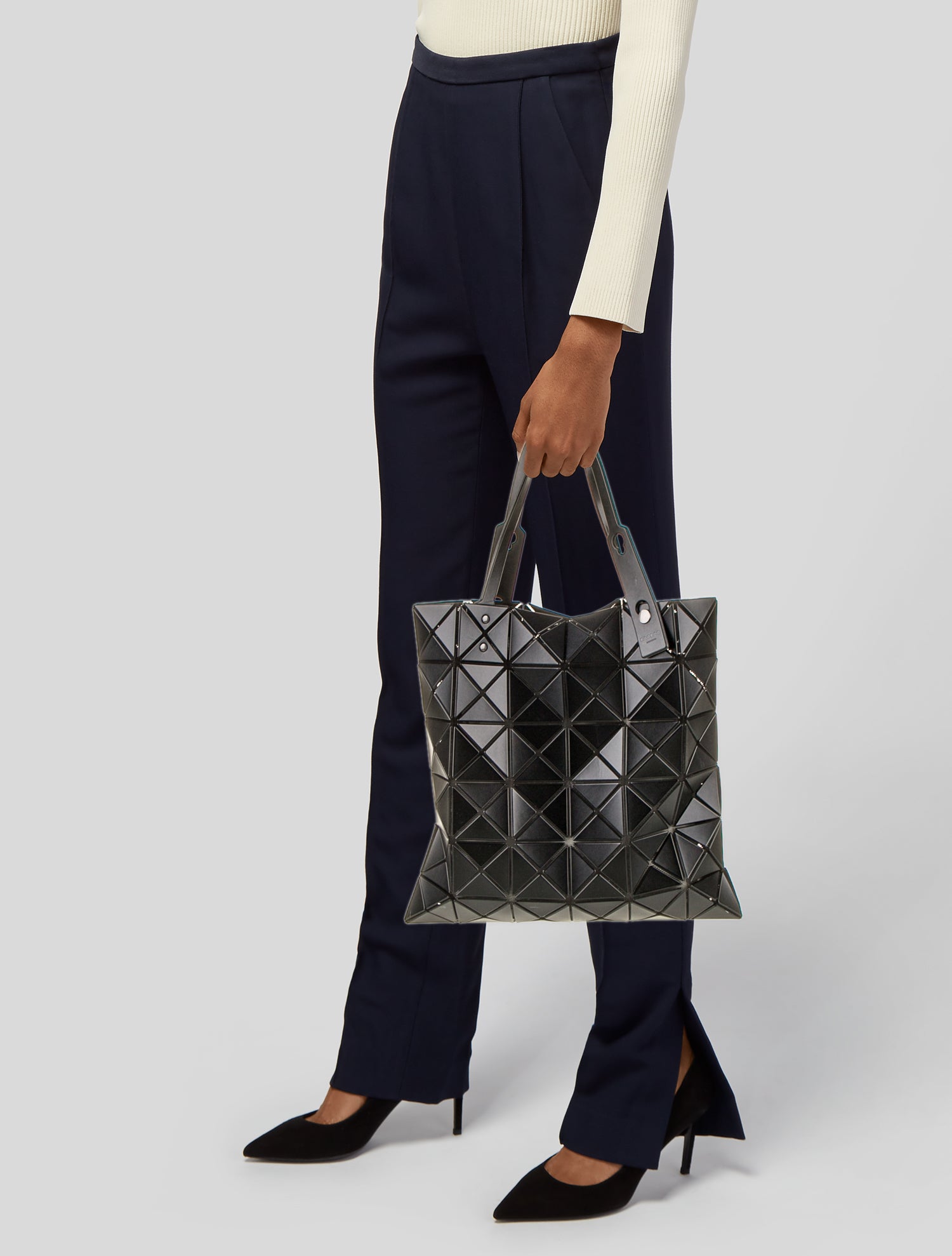 Bao Bao Issey Miyake PVC Top Handle Bag
