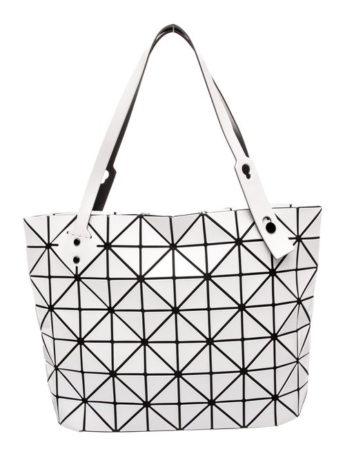 Bao Bao Issey Miyake Patent Leather Top Handle Bag