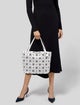 Bao Bao Issey Miyake Patent Leather Top Handle Bag