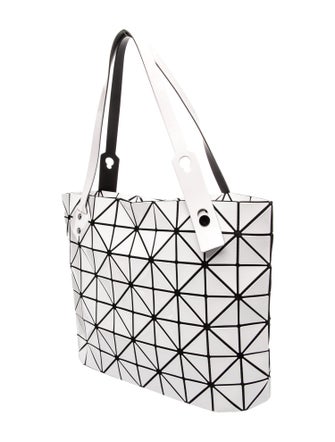 Bao Bao Issey Miyake Patent Leather Top Handle Bag