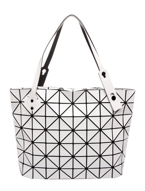 Bao Bao Issey Miyake Patent Leather Top Handle Bag