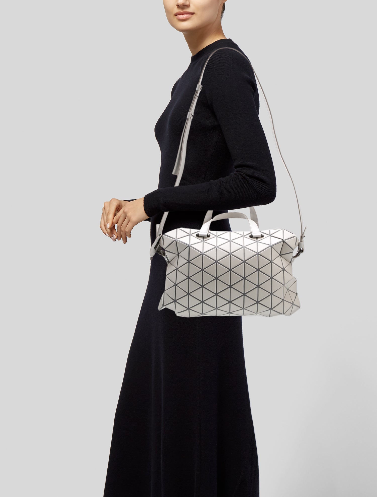 Bao Bao Issey Miyake PVC Top Handle Bag