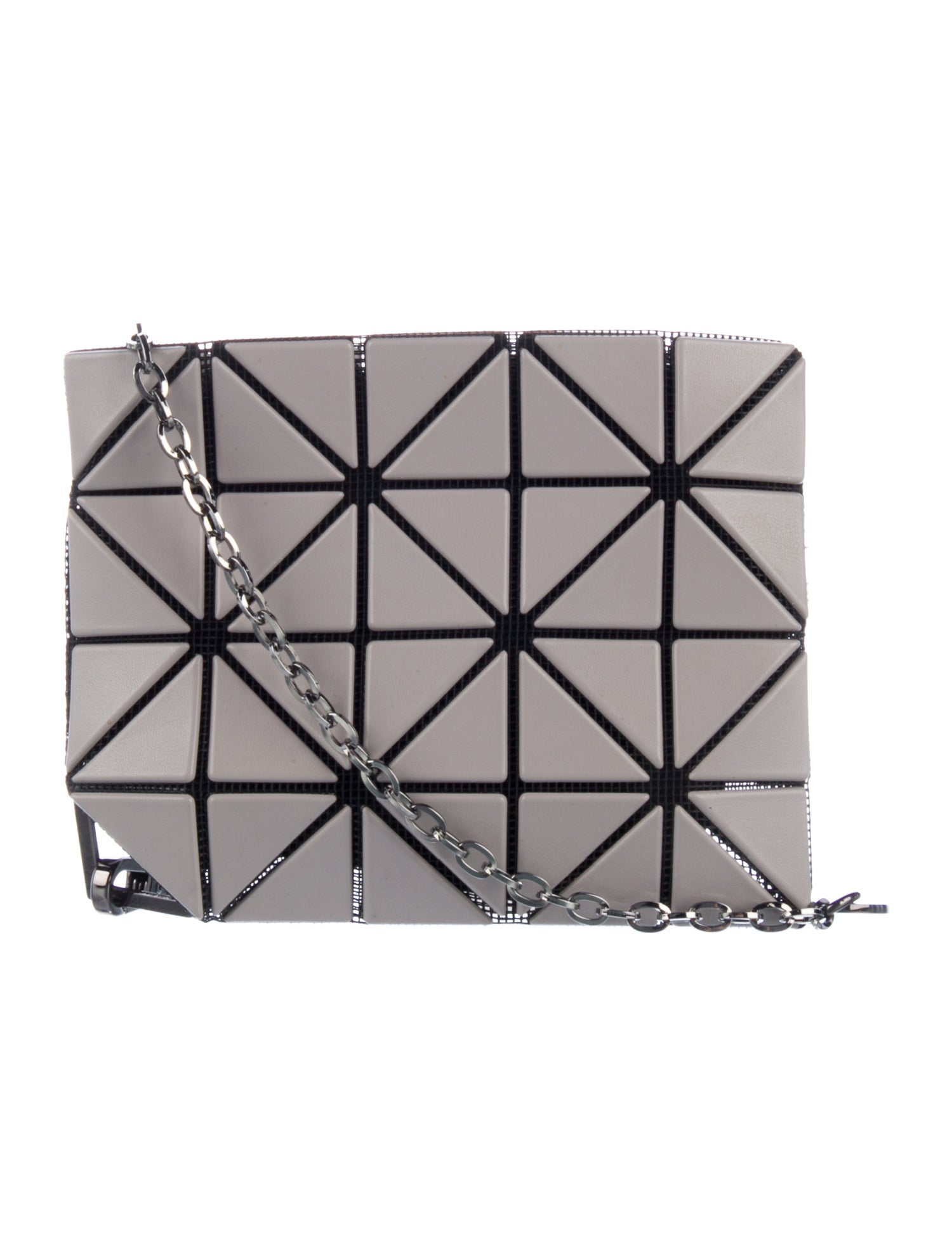 Bao Bao Issey Miyake Leather Printed Card Holder w/ Tags