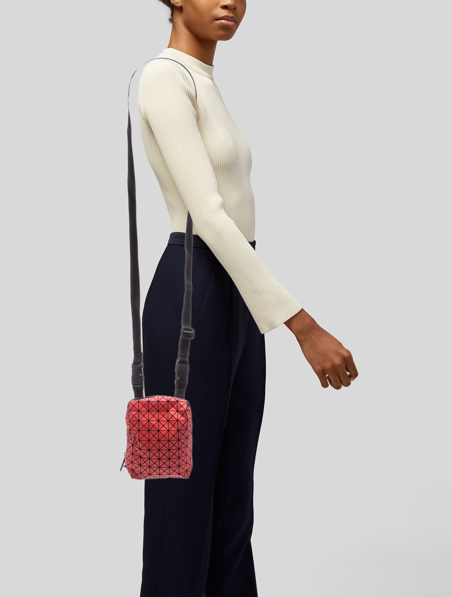 Bao Bao Issey Miyake Nylon Bucket Bag